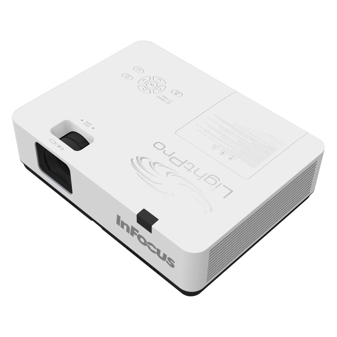 Проектор InFocus IN1024 3LCD/4000 лм/XGA/1,48-1,78:1/2*HDMI/16W/PJ-Link/белый