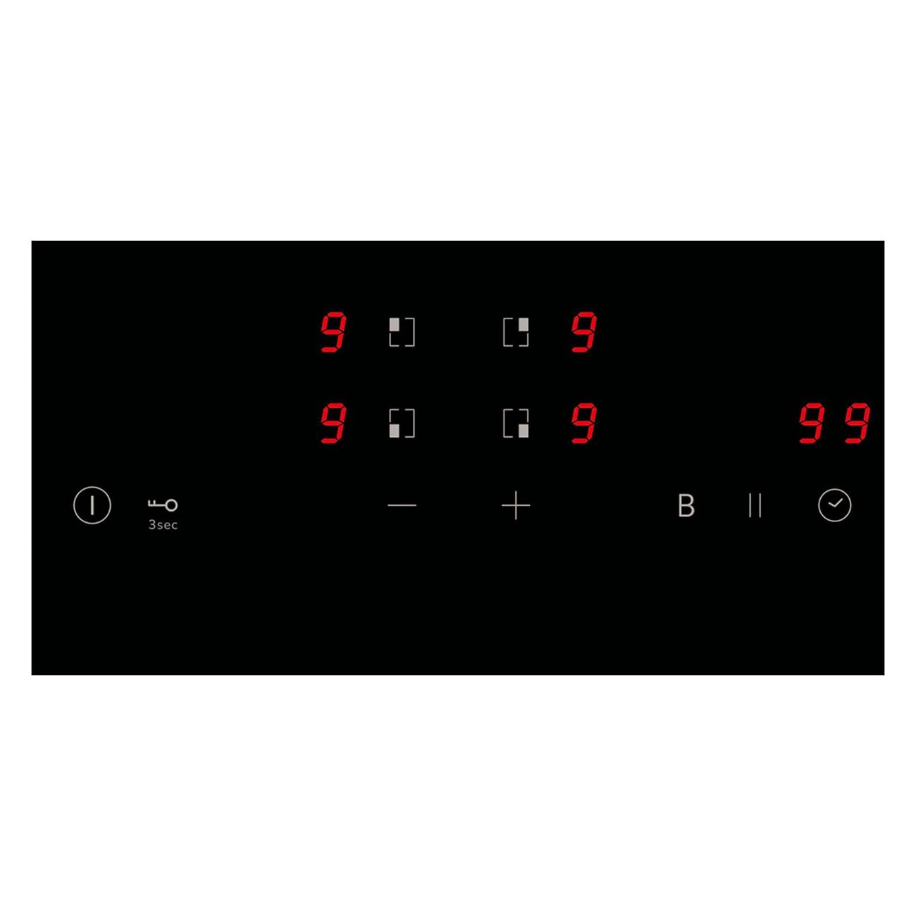 Встраиваемая индукционная панель независимая LEX EVI 640 R2 черный