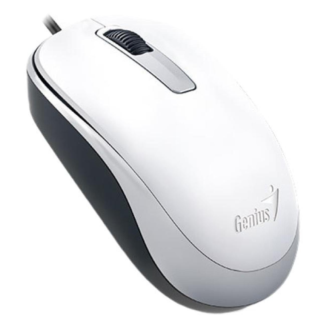 Мышь проводная Genius DX-125 White