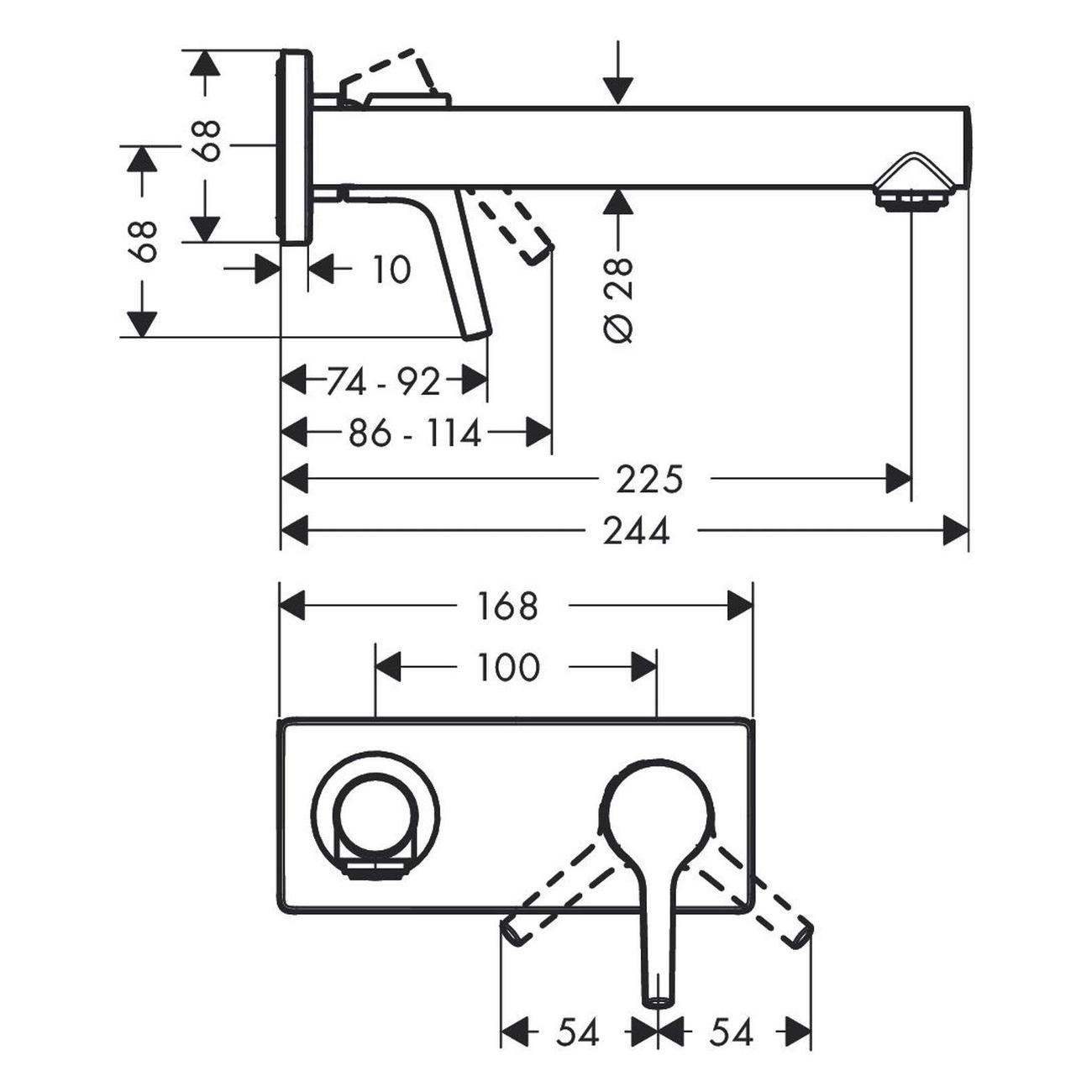 Смеситель Hansgrohe 72111000