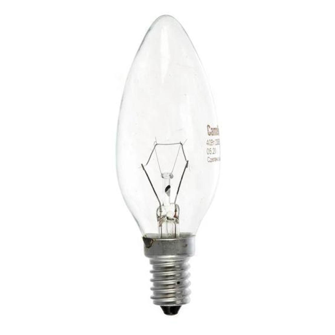 Лампочка Camelion 40/B/CL/E14 (10 шт.)