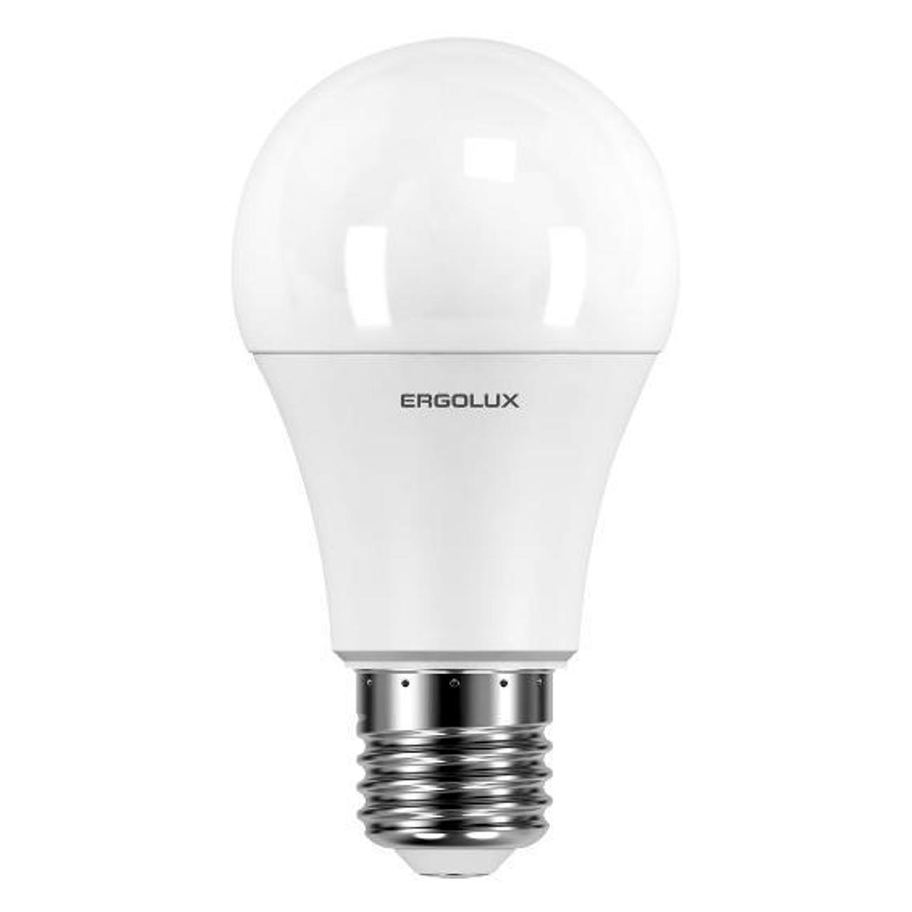 Лампа Ergolux LED-A60-10W-E27-6K (10 шт.)
