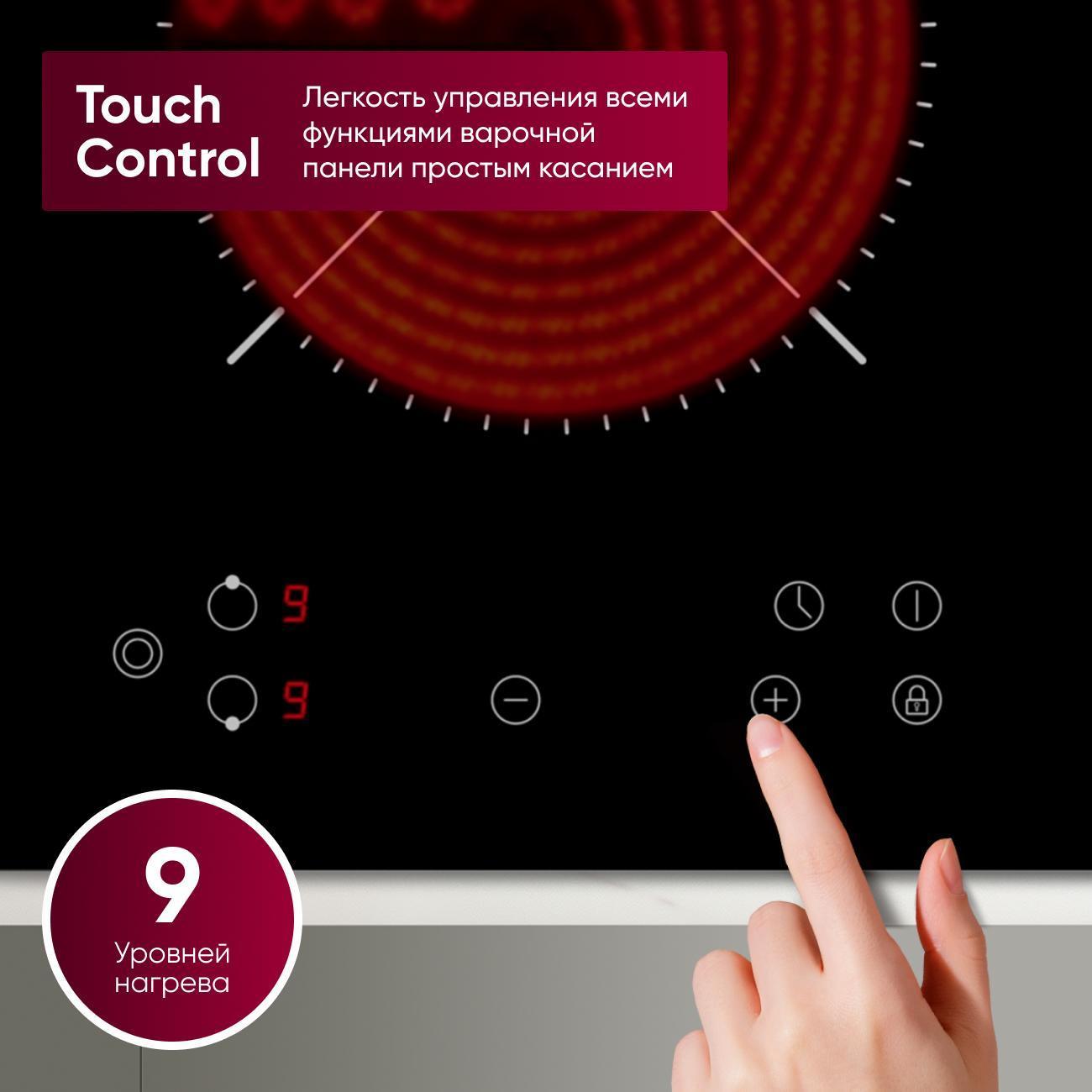 Встраиваемая электрическая панель Gressel U30D28S000