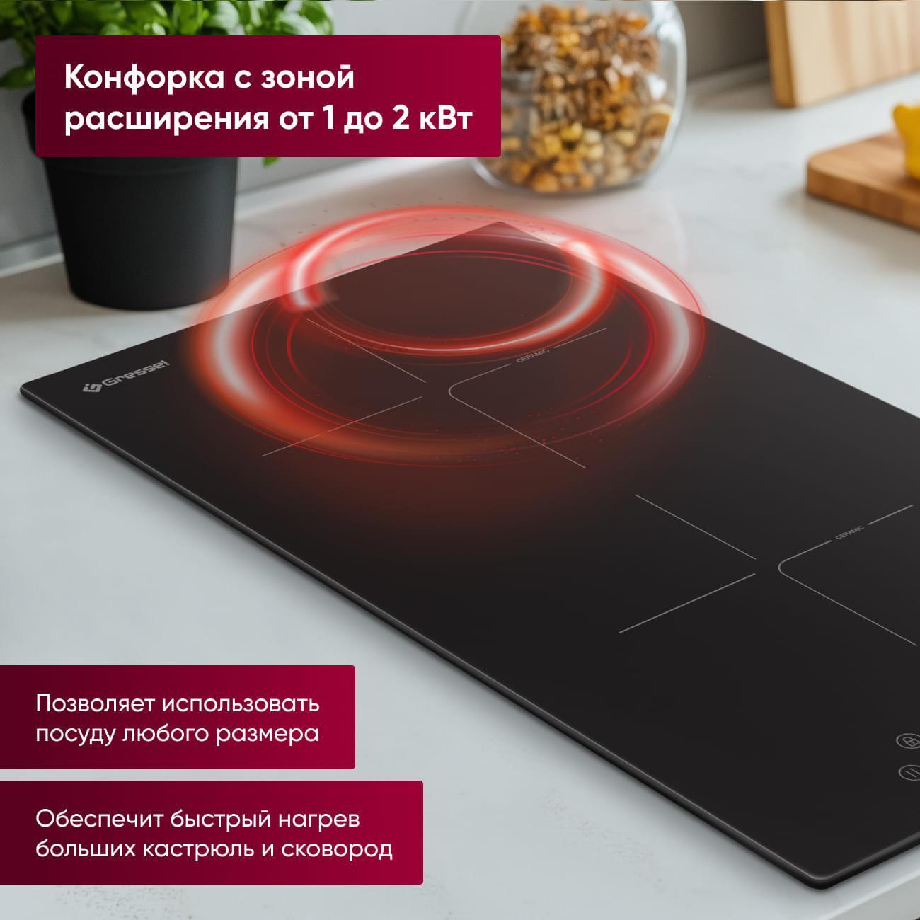 Встраиваемая электрическая панель Gressel U30D28S100