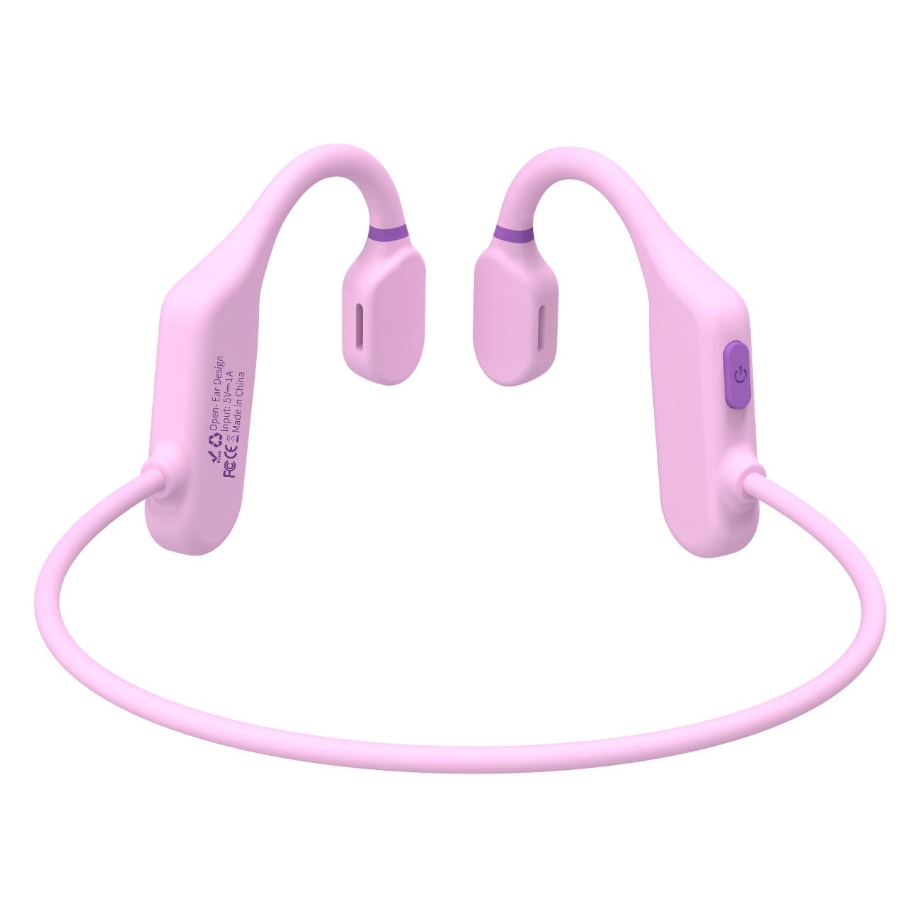 Наушники с костной проводимостью звука ZDK Openear Duet Lite розовый