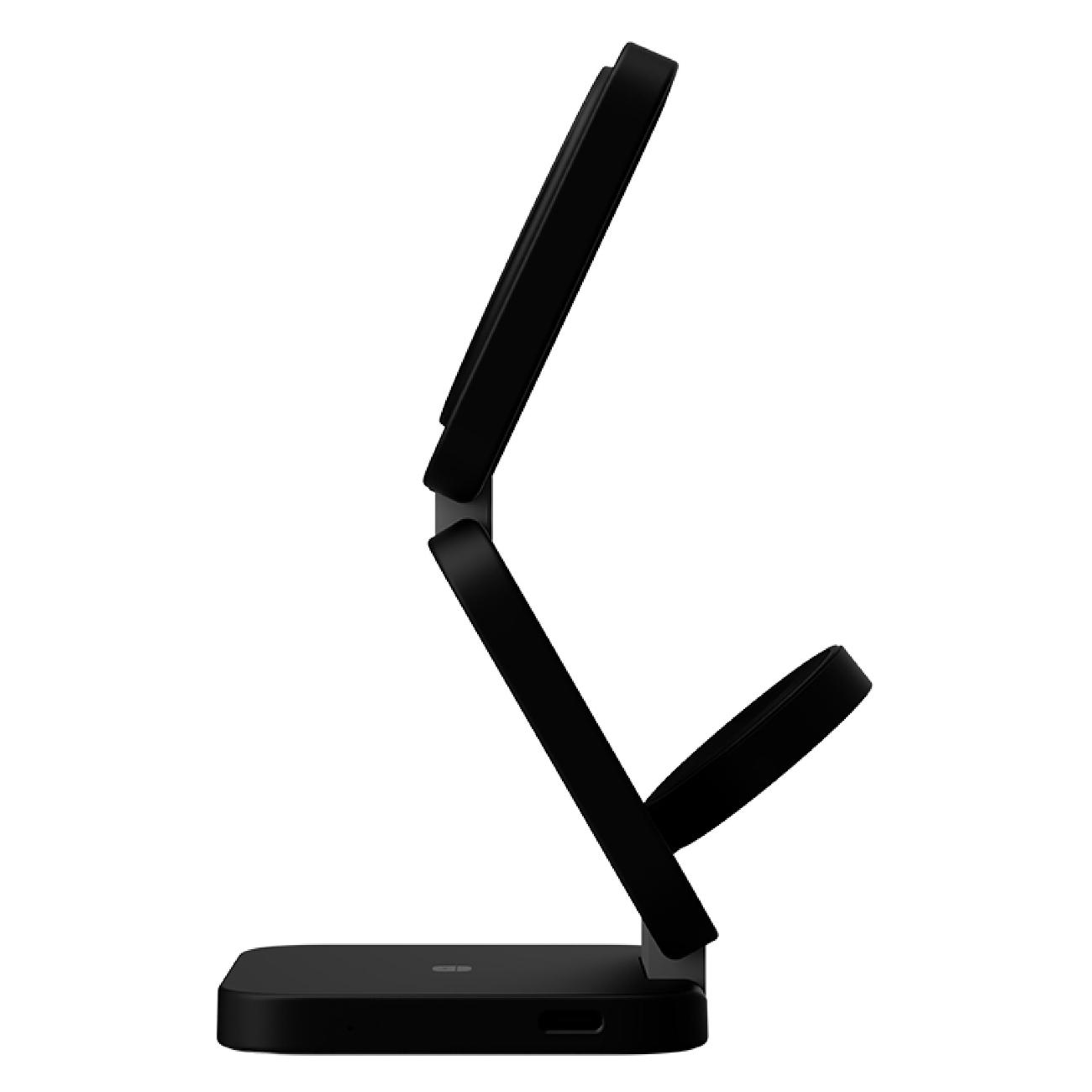 Беспроводное зарядное устройство Magssory Flex 3 в 1 для Apple черное