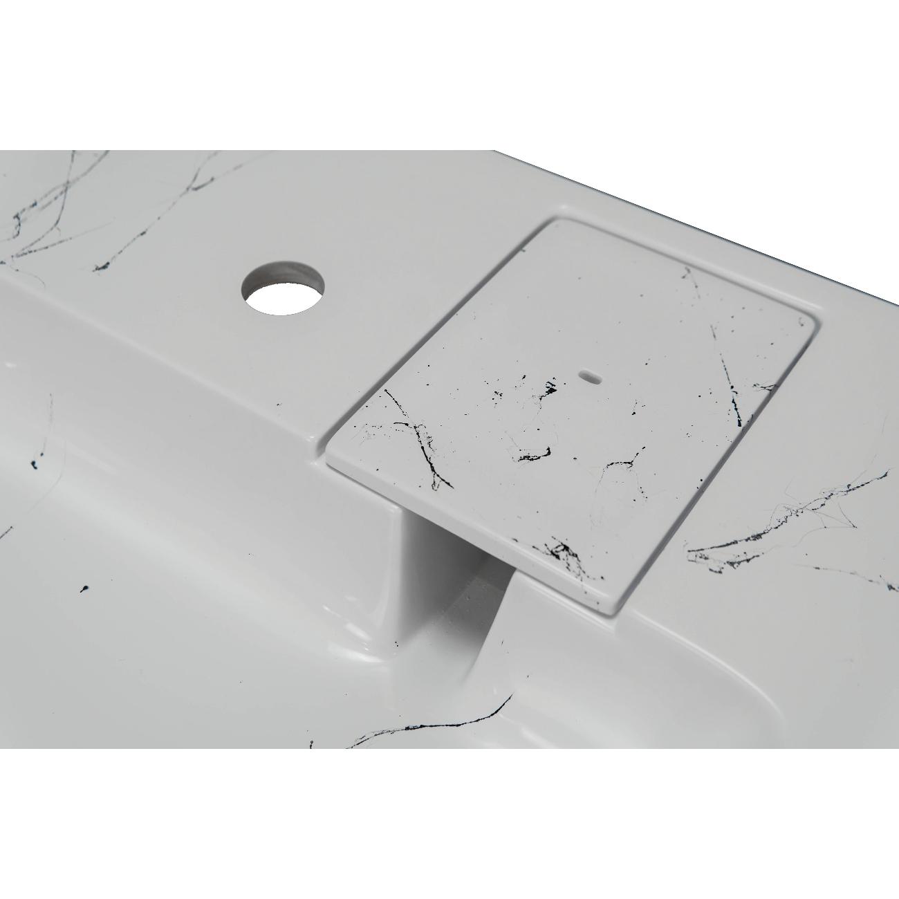 Раковина (умывальник) Stella Polar Солярис 60*60, белый мрамор