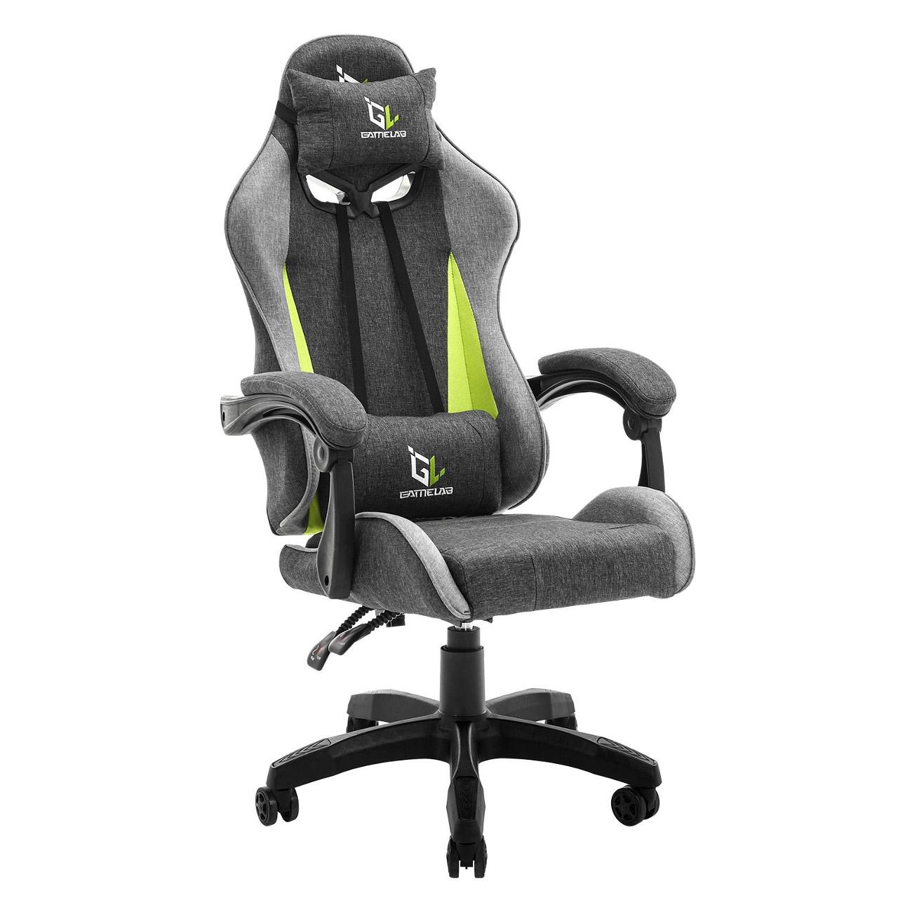 Кресло компьютерное игровое GameLab TETRA Breeze Black-Green GL-401