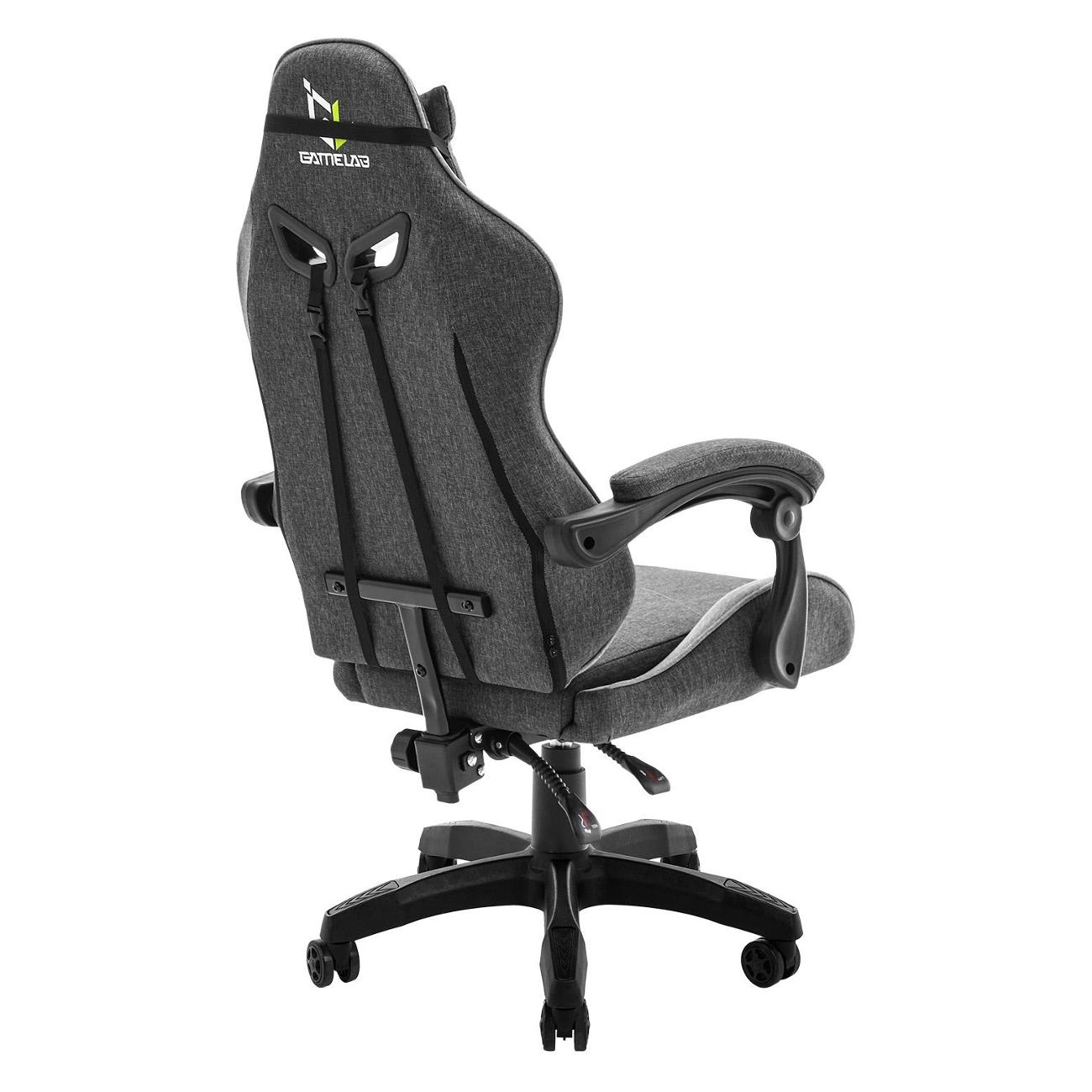 Кресло компьютерное игровое GameLab TETRA Breeze Black-Green GL-401