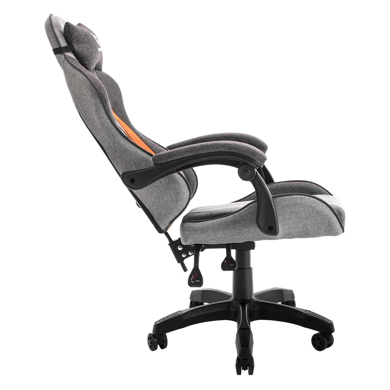 Кресло компьютерное игровое GameLab TETRA Breeze Grey-Orange GL-402