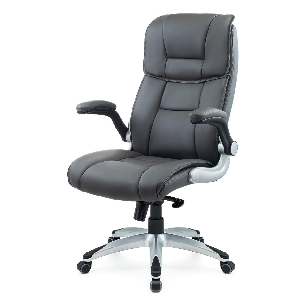 Кресло компьютерное Хорошие кресла Nikolas 2110H grey фото