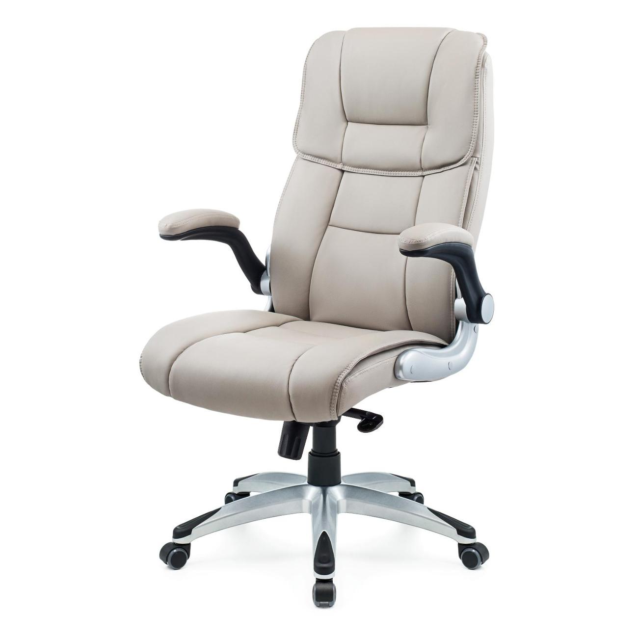 Кресло компьютерное Хорошие кресла Nikolas 2110H pearl фото