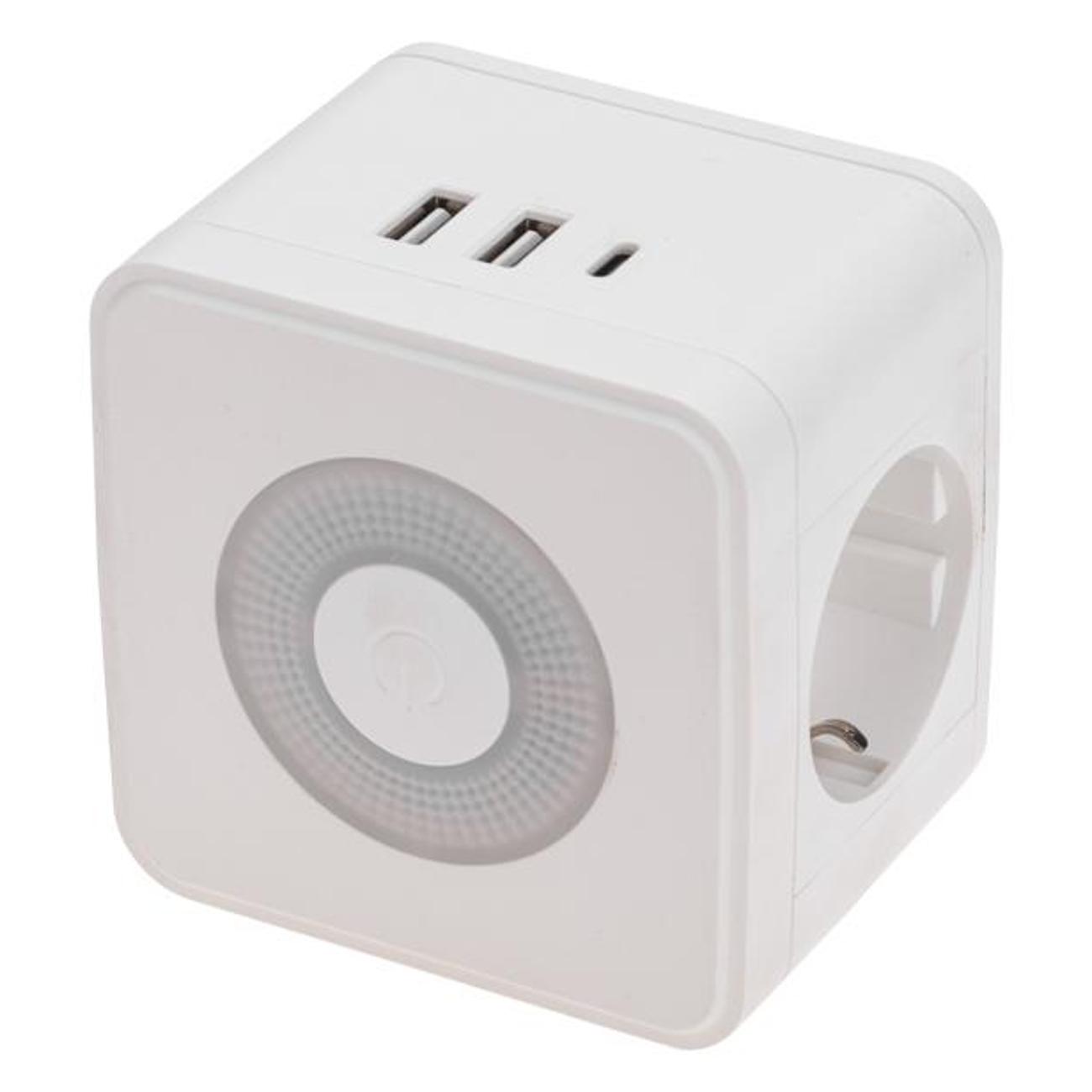 Тройник Rexant 11-1251 White фото