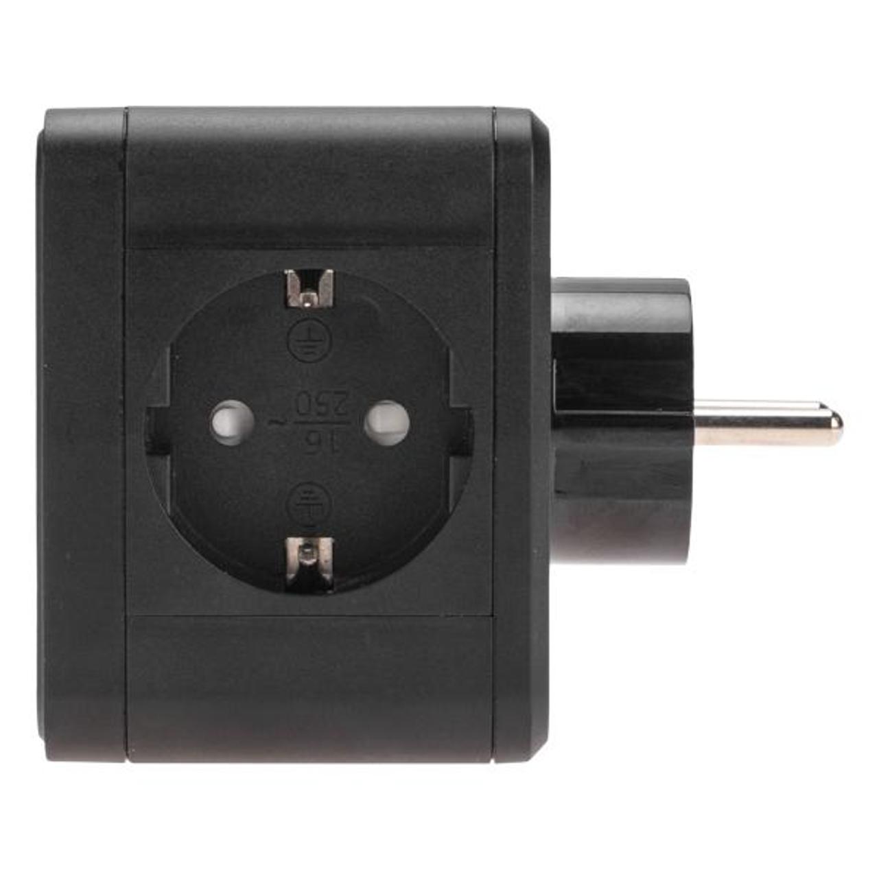 Тройник Rexant 11-1252 Black