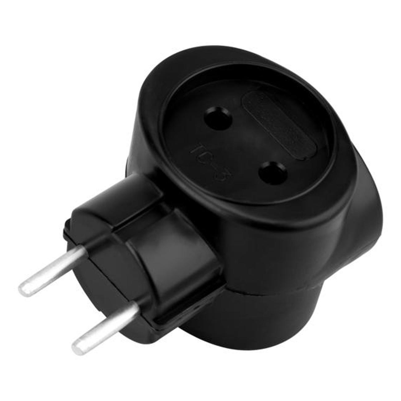 Тройник Rexant 11-1064-1 черный