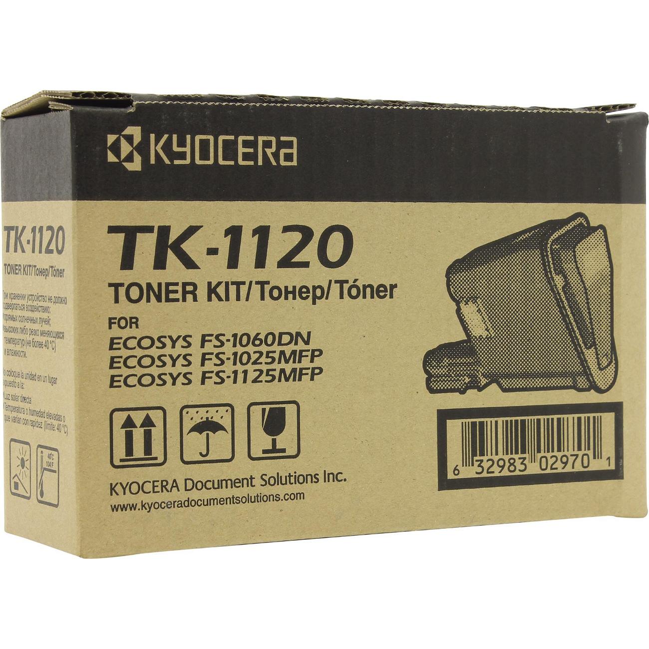 Картридж для лазерного принтера Kyocera TK-1120 фото
