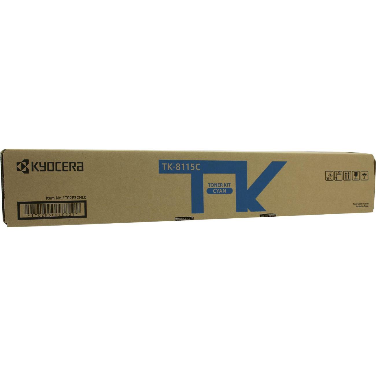 Картридж для лазерного принтера Kyocera TK-8115C фото