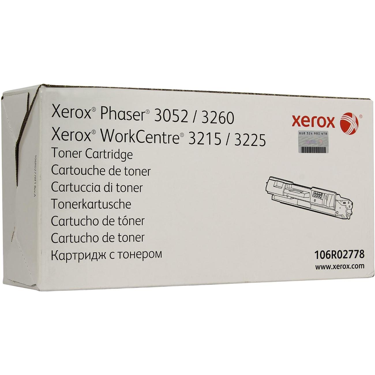 Картридж для лазерного принтера Xerox 106R02778 фото