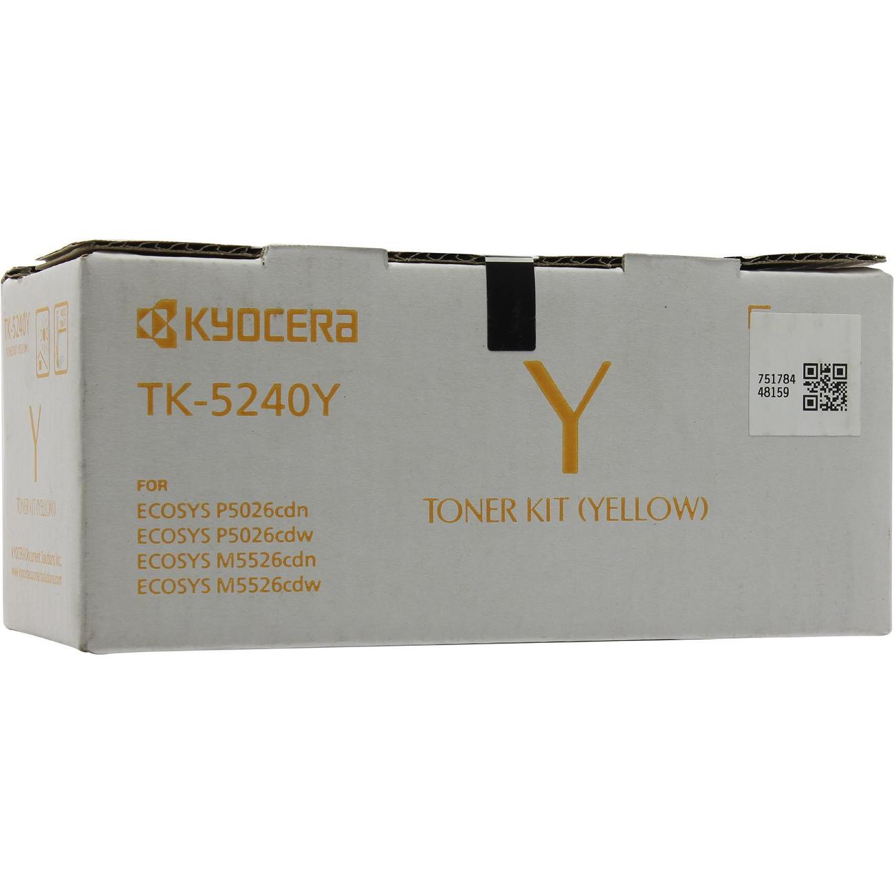 Картридж для лазерного принтера Kyocera TK-5240Y