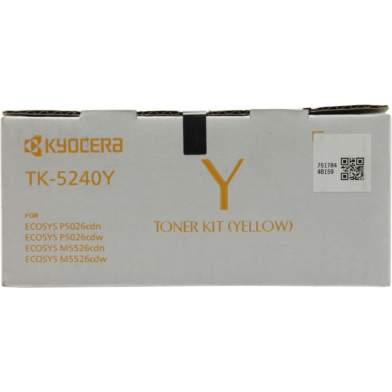 Картридж для лазерного принтера Kyocera TK-5240Y
