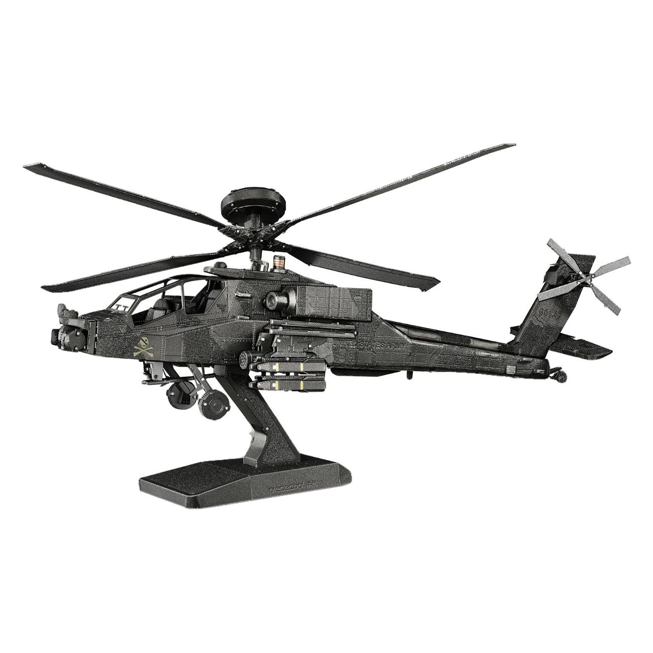 3D-конструктор из металла Piececool AH-64 Apache