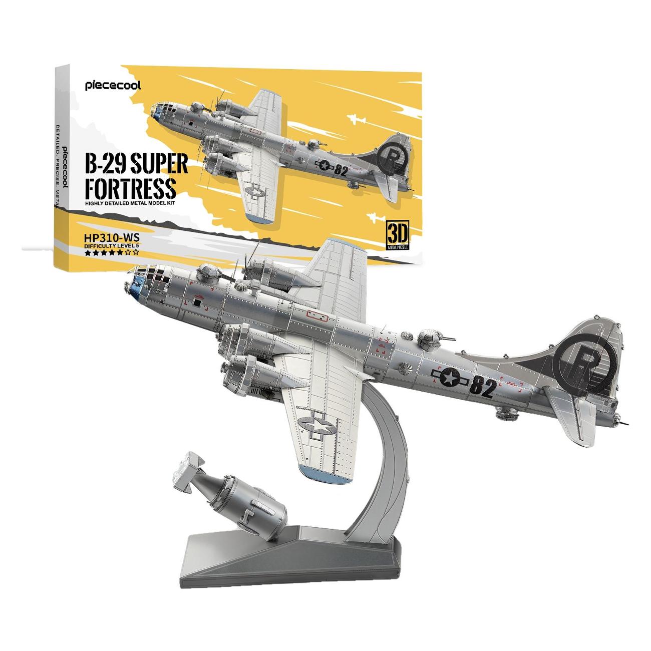 3D-конструктор из металла Piececool B-29 Super Fortress
