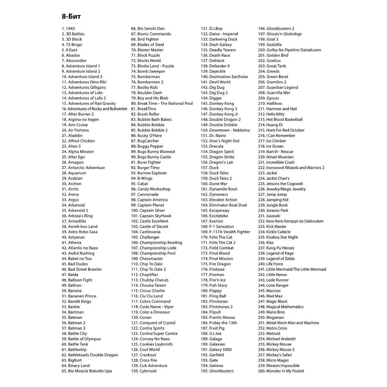 Игровая приставка Dendy Retro 1000