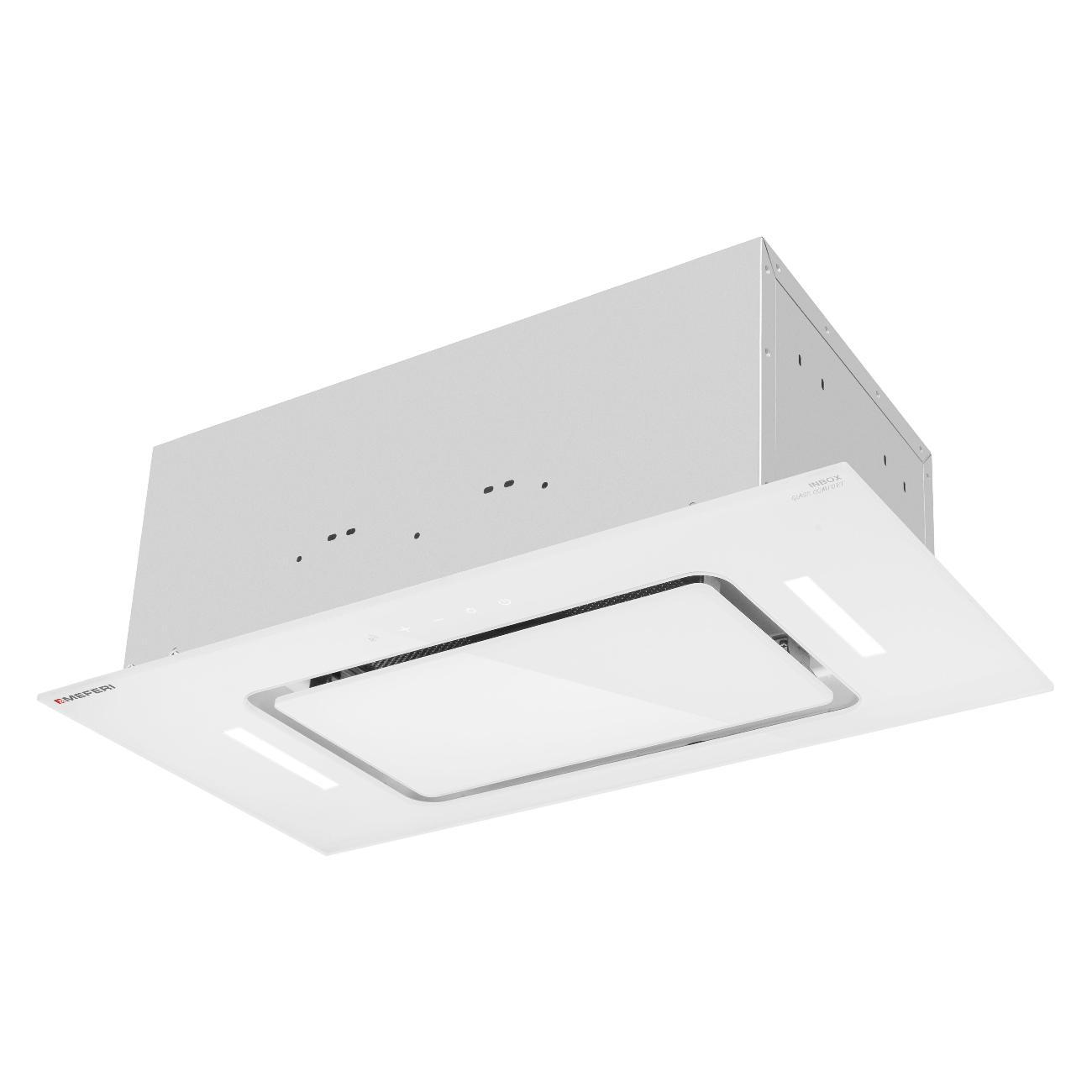 Вытяжка кухонная MEFERI INBOX60WH GLASS COMFORT 60см встраиваемая фото