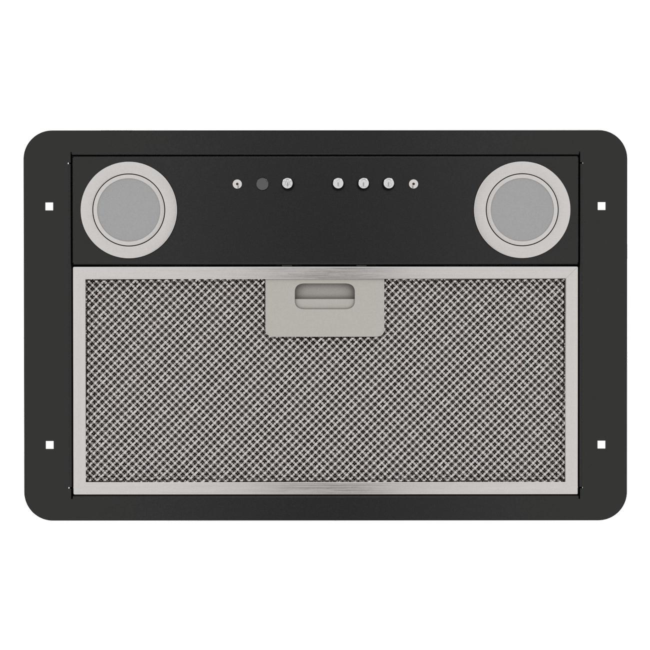 Вытяжка полностью встраиваемая Elikor BOX 42П-450 черная