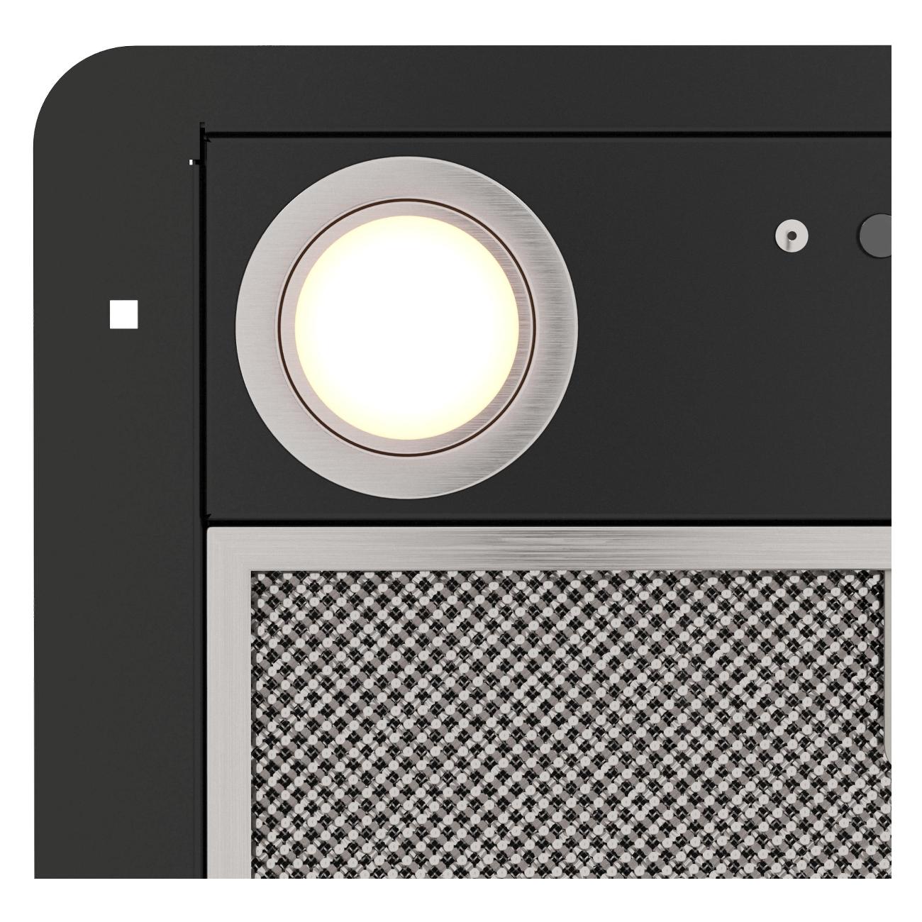 Вытяжка полностью встраиваемая Elikor BOX 42П-450 черная