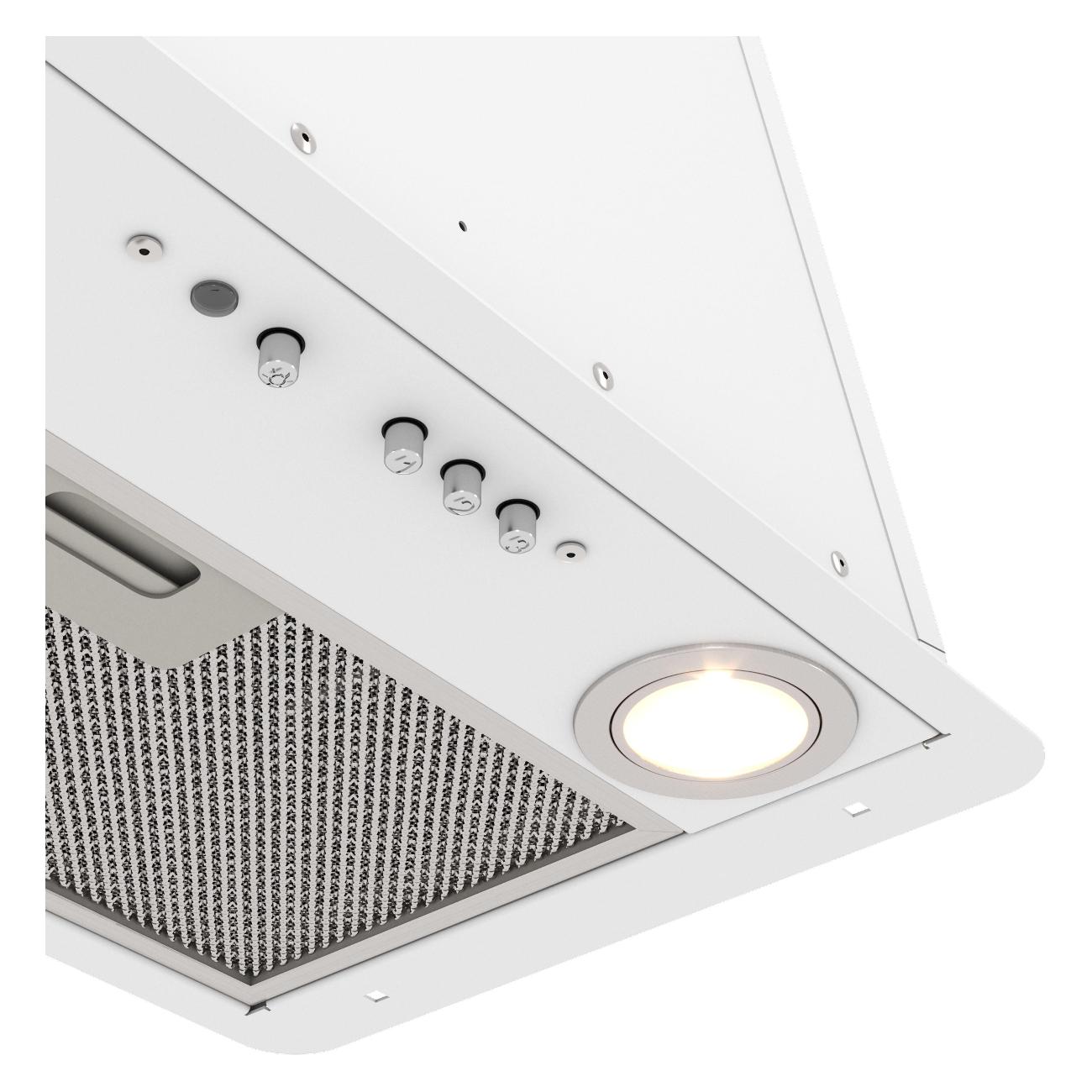 Вытяжка полностью встраиваемая Elikor BOX 42П-450 белая