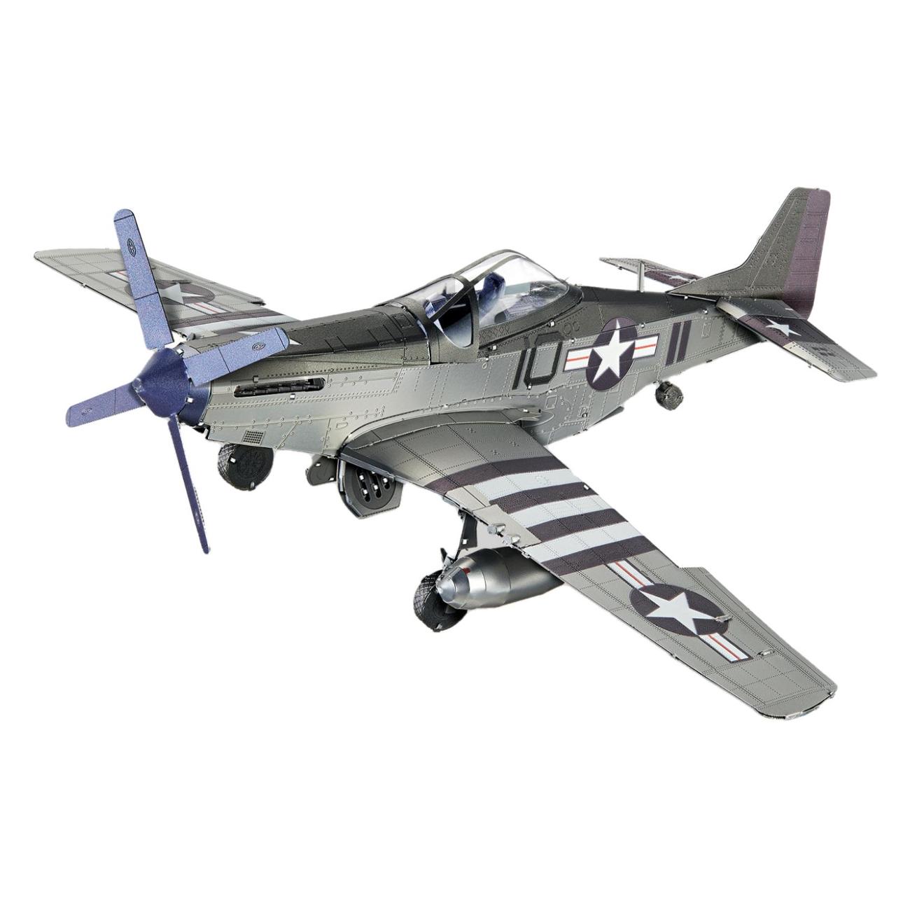 3D-конструктор из металла Piececool P-51 Mustang
