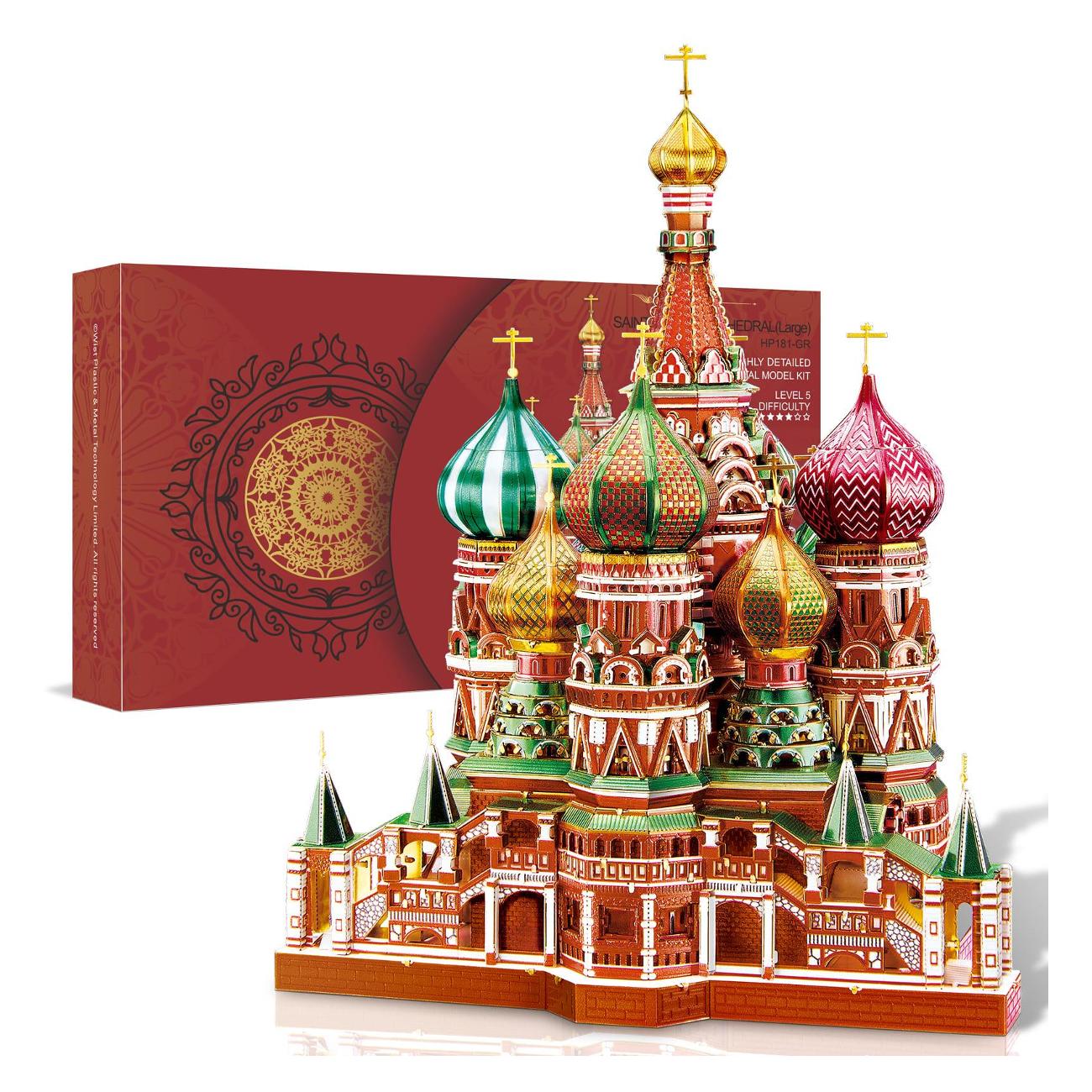 3D-конструктор из металла Piececool SAINT BASIL'S CATHEDRAL
