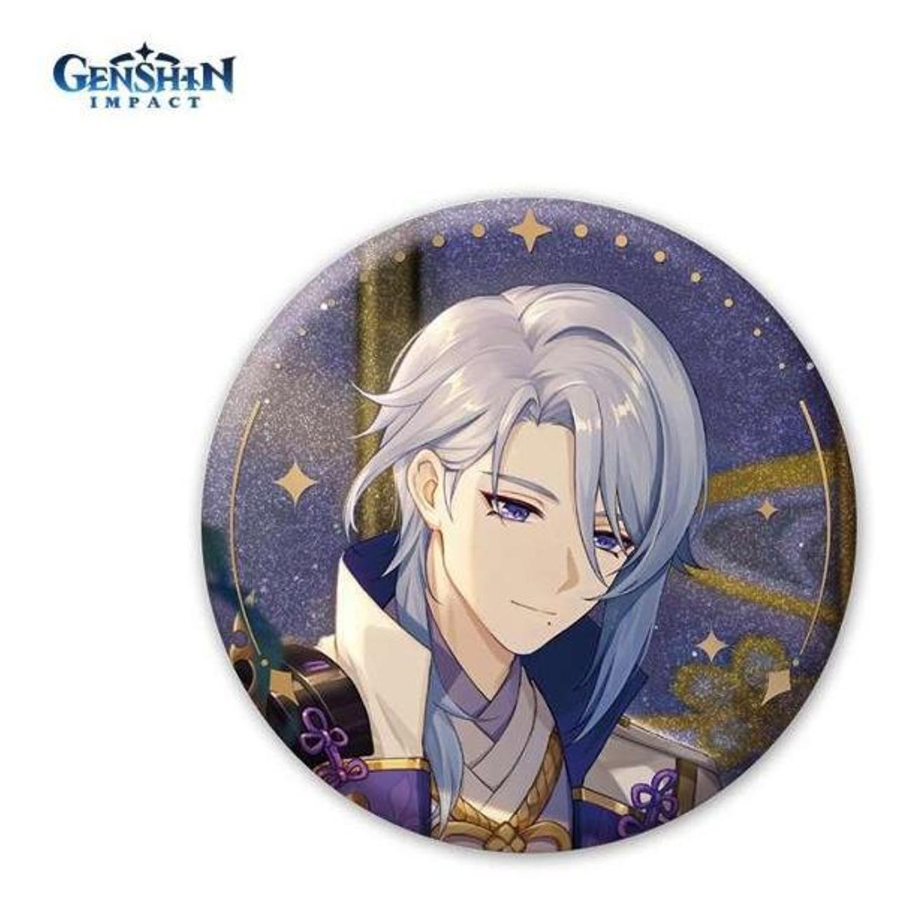 Значок Genshin Impact Kamisato Ayato