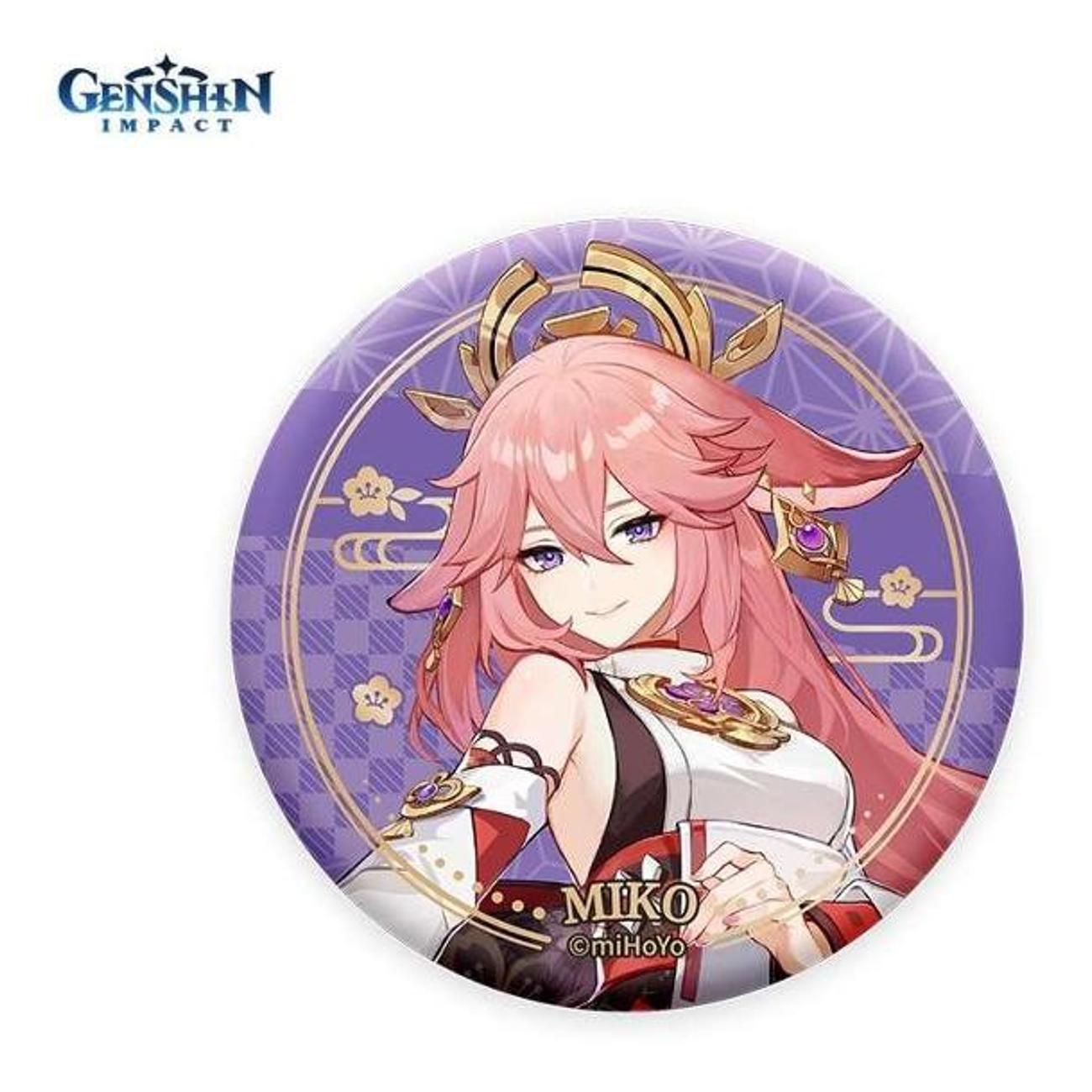 Значок Genshin Impact Yae Miko