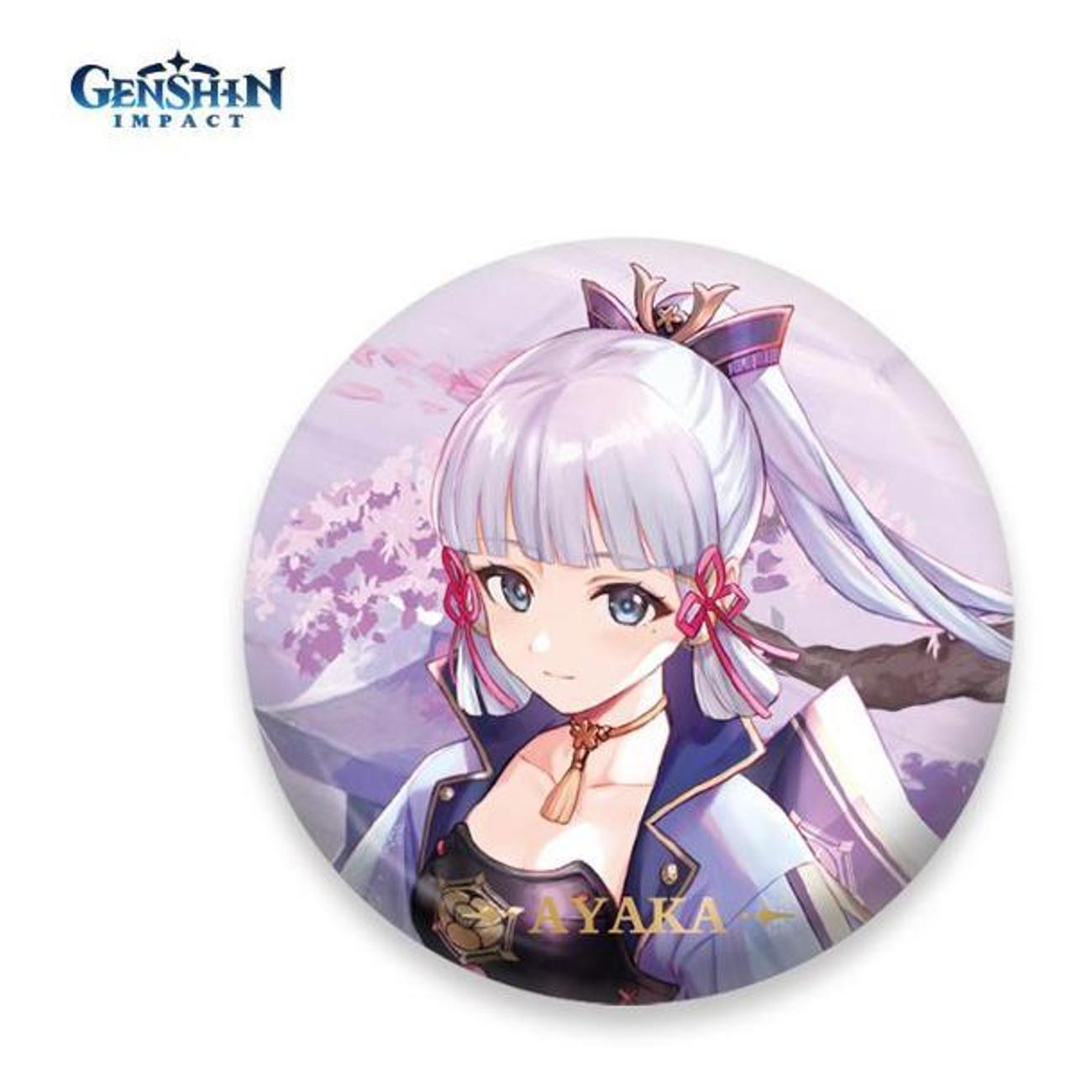 Значок Genshin Impact Kamisato Ayaka