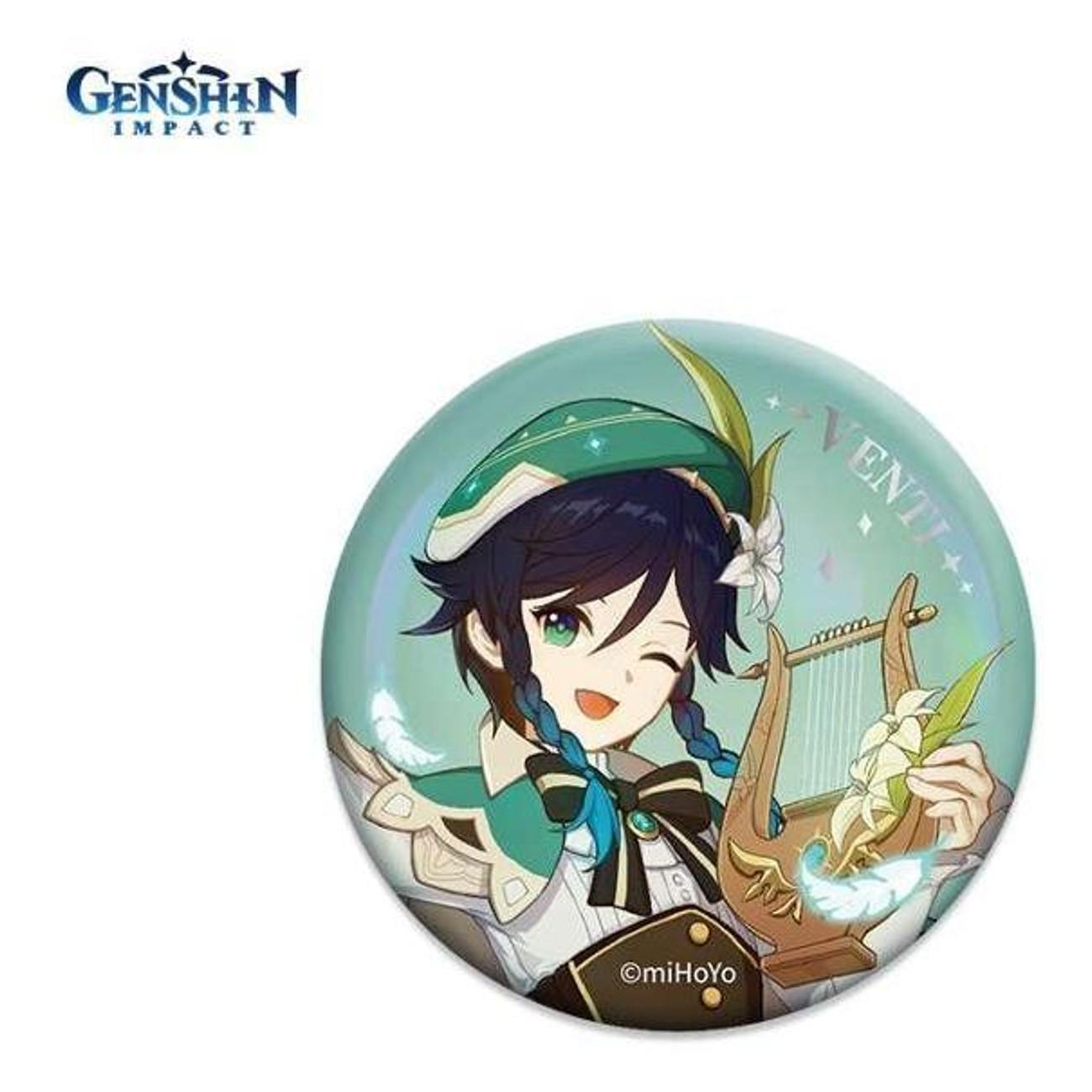 Значок Genshin Impact Windborne Bard Venti