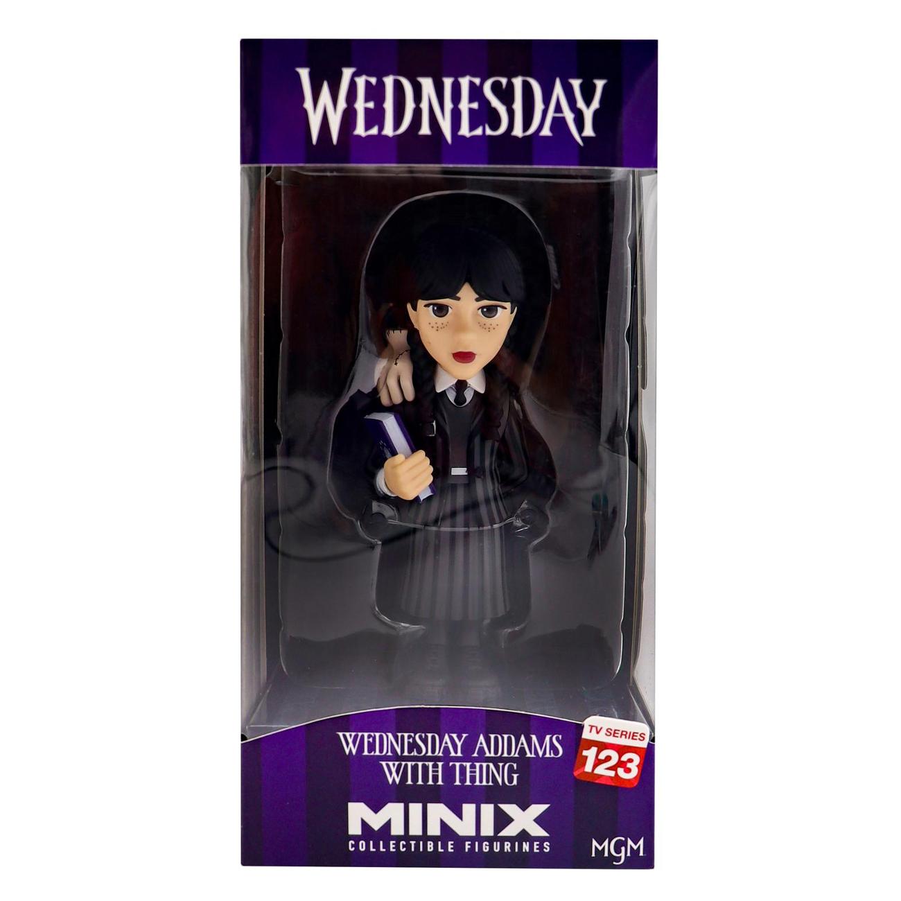 Фигурка коллекционная детская MINIX Уэнсдей и Вещь 11797