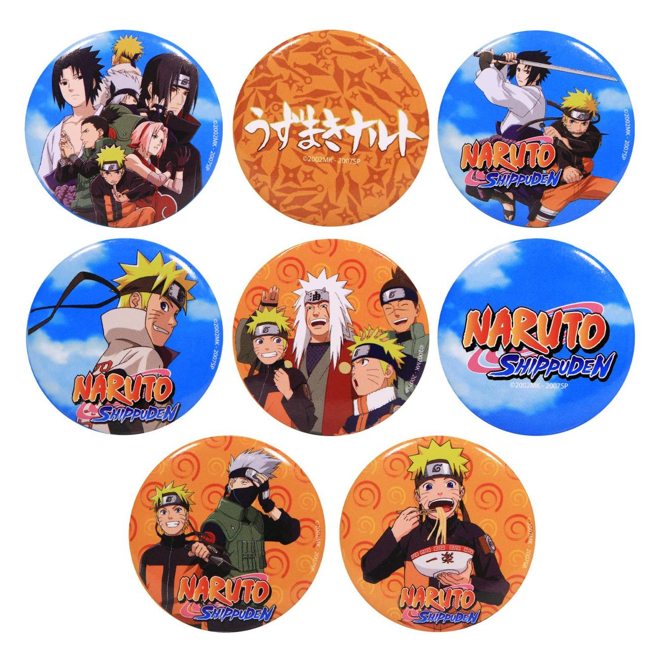 Значок Artplays Наруто V3 8 шт