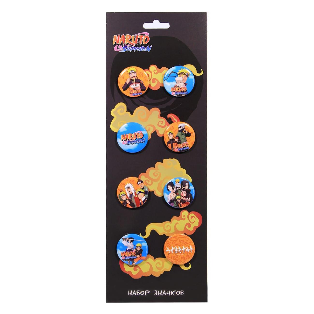 Значок Artplays Наруто V3 8 шт