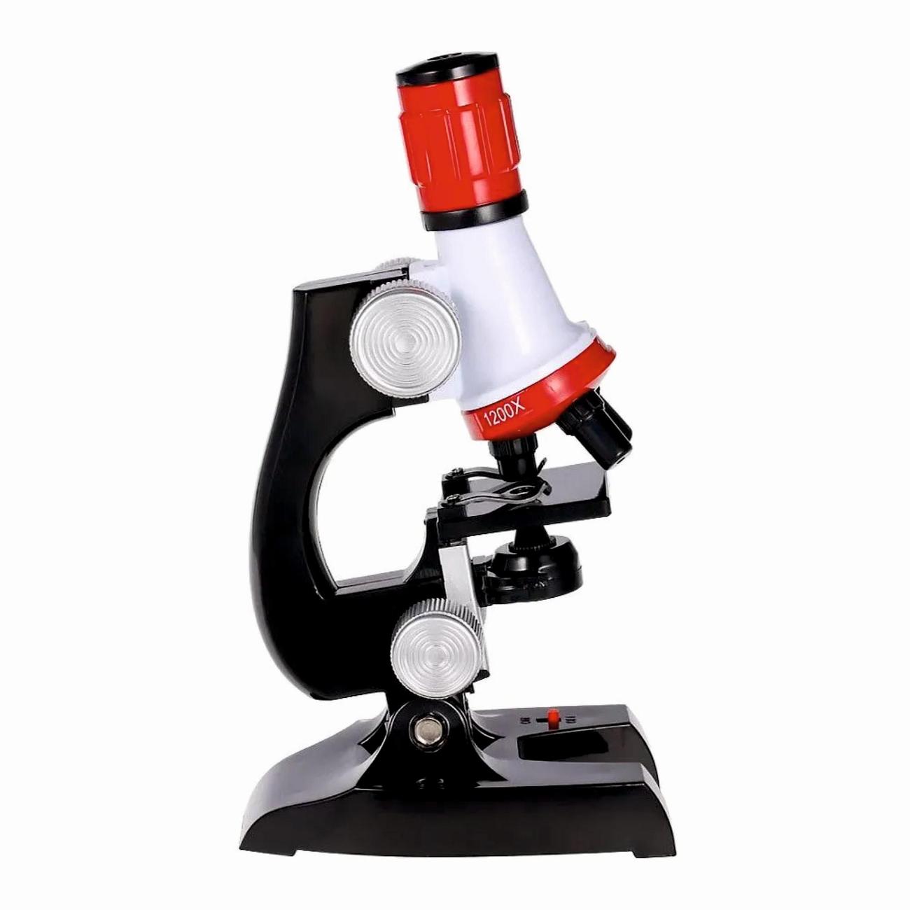 Микроскоп детский настольный с набором для исследований TotMart Scientific Microscope разноцветный (УТ-00001764)