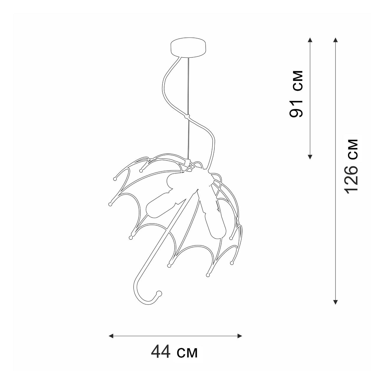 Люстра Vitaluce V4595-1/3S