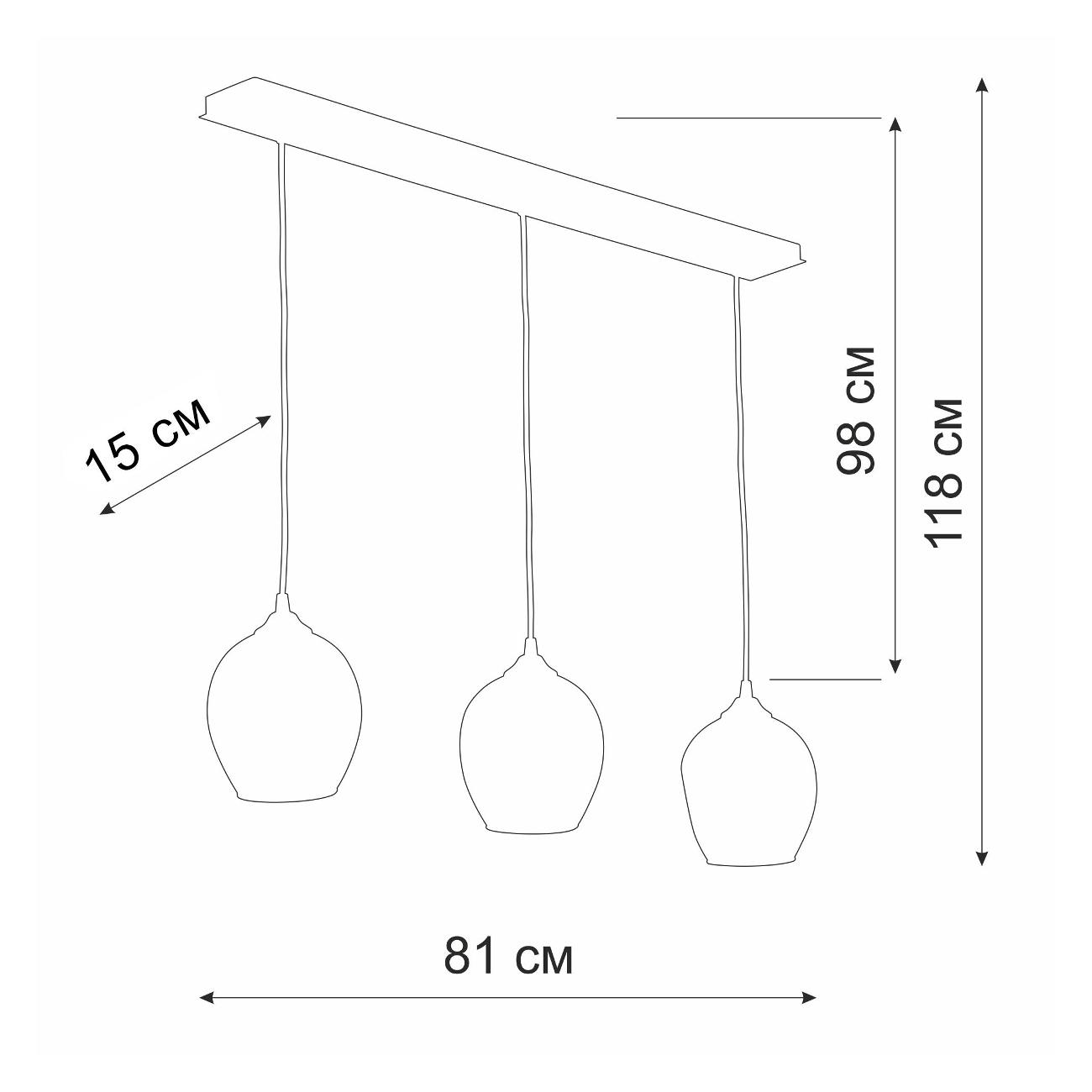 Люстра Vitaluce V4922-1/3S