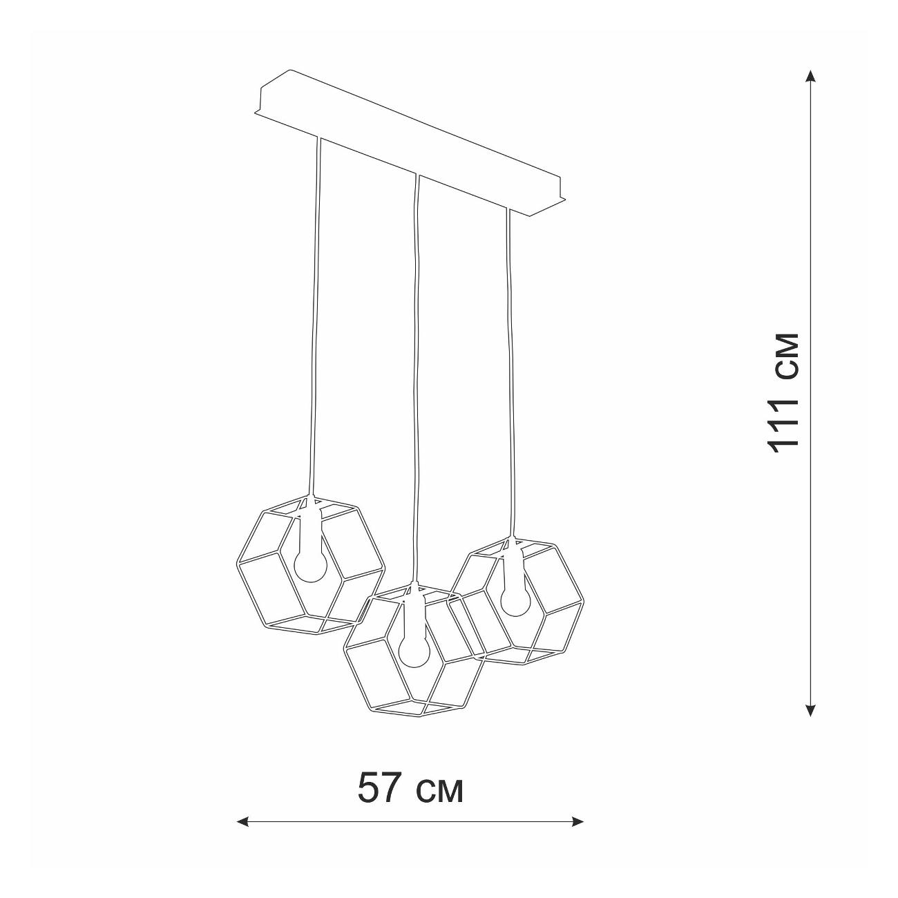 Люстра Vitaluce V4956-1/3S