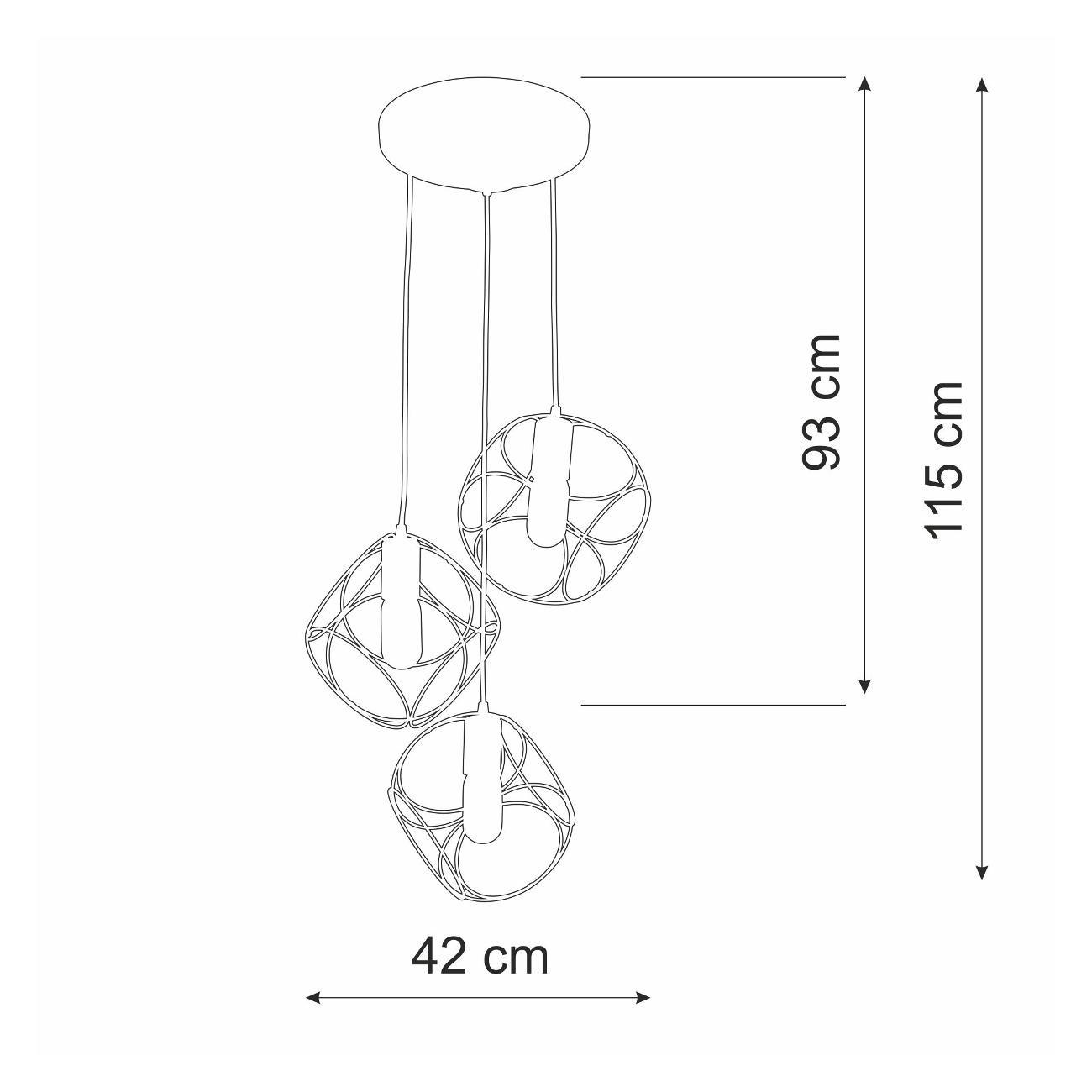 Люстра Vitaluce V4970/3S