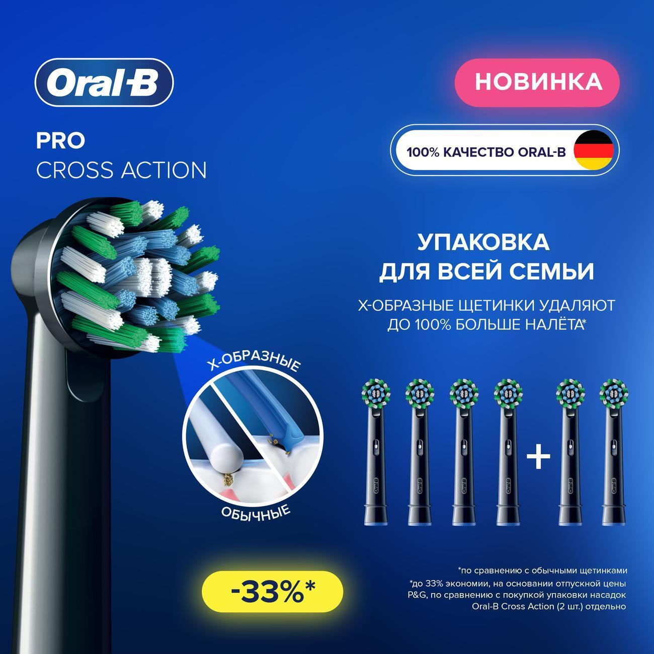 Насадка для зубной щетки Oral-B EB50BRX-6