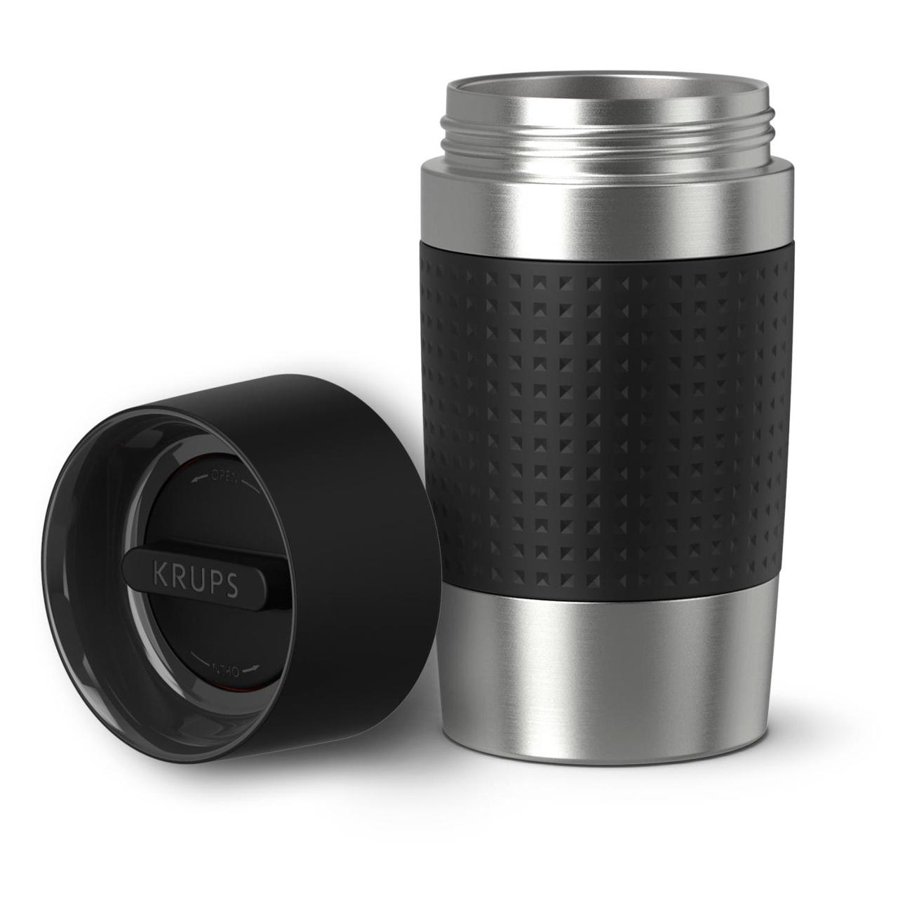 Термокружка Krups Compact 0,3 л черная N2161144
