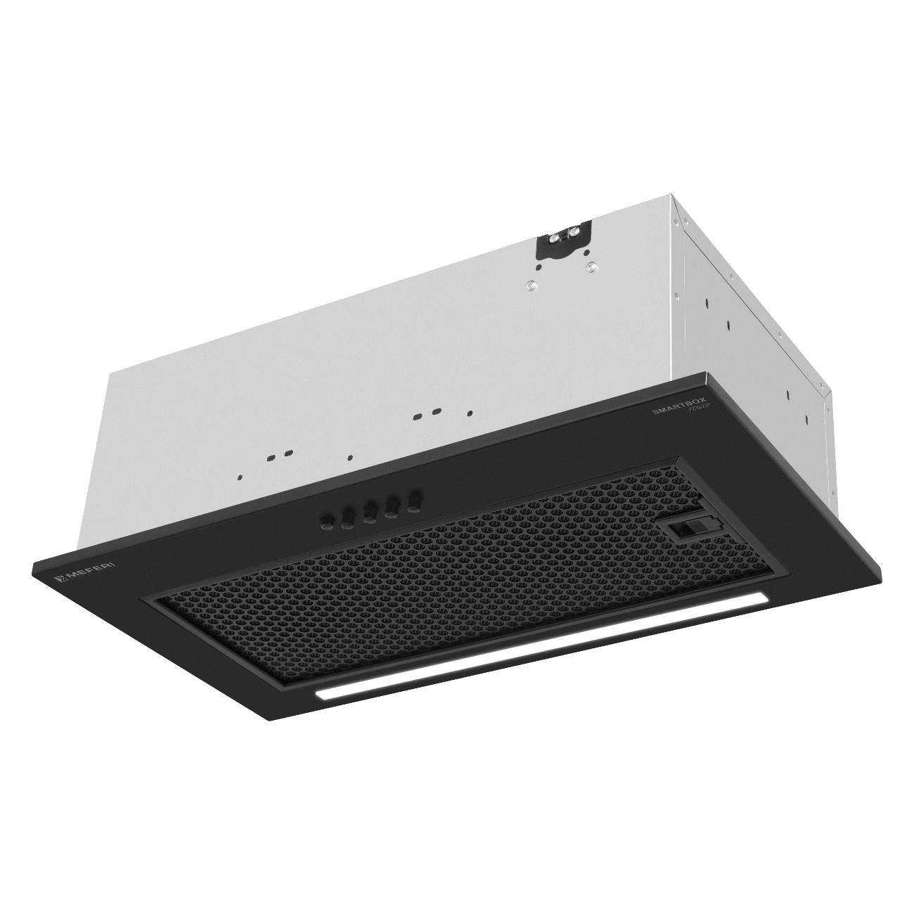 Вытяжка кухонная MEFERI SMARTBOX52BK POWER на 52 см встраиваемая фото