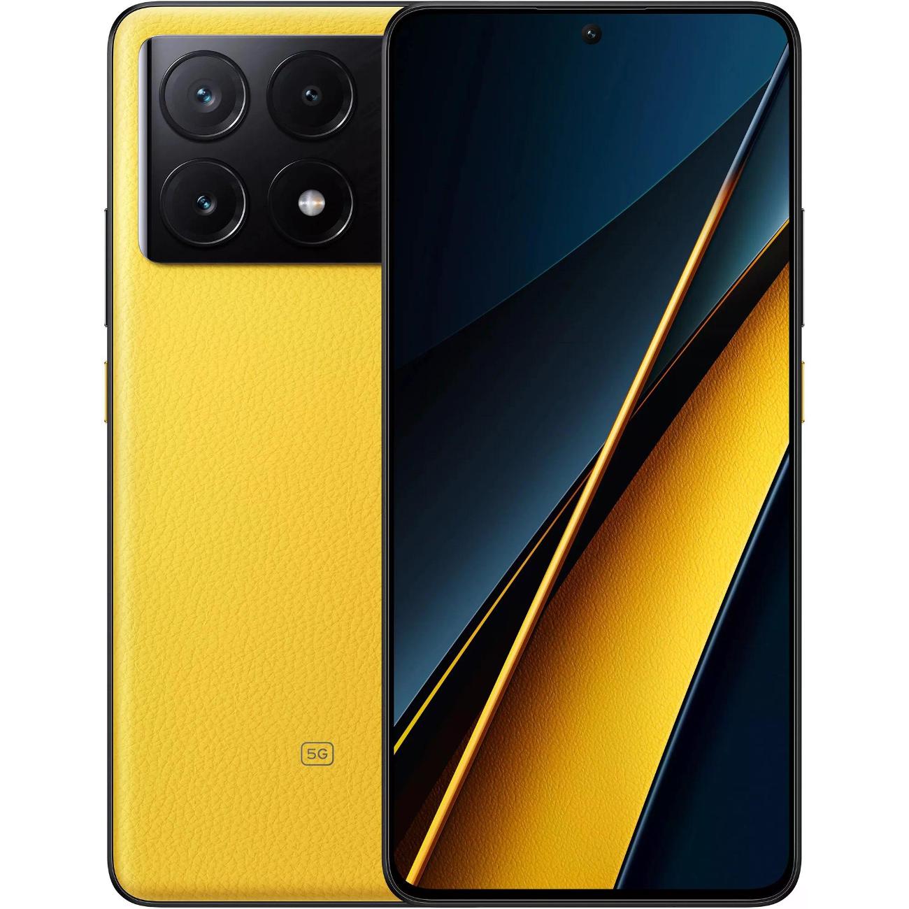 Смартфон POCO X6 Pro 5G 12/512GB Yellow фото