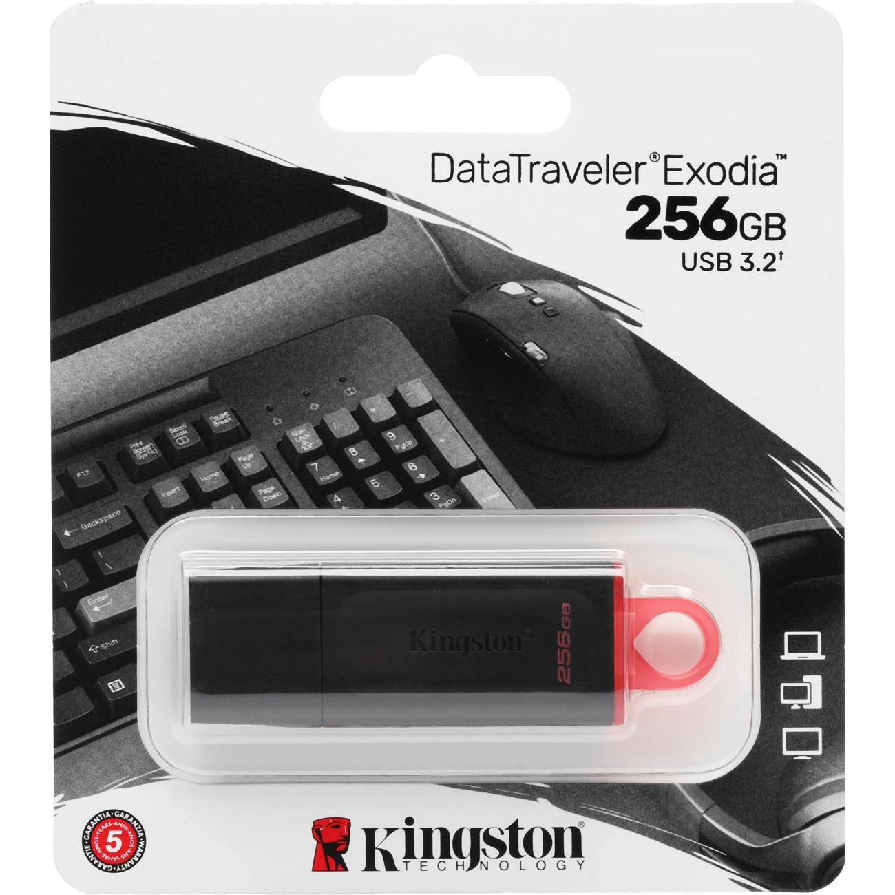 Флэш диск USB Kingston Exodia DTX/256GB